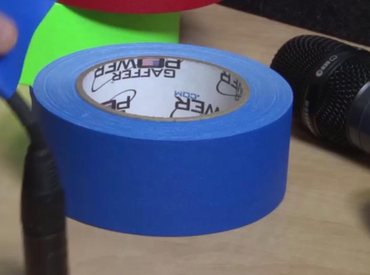 Gaffer Tape — Electric Blue 2" x 30yd