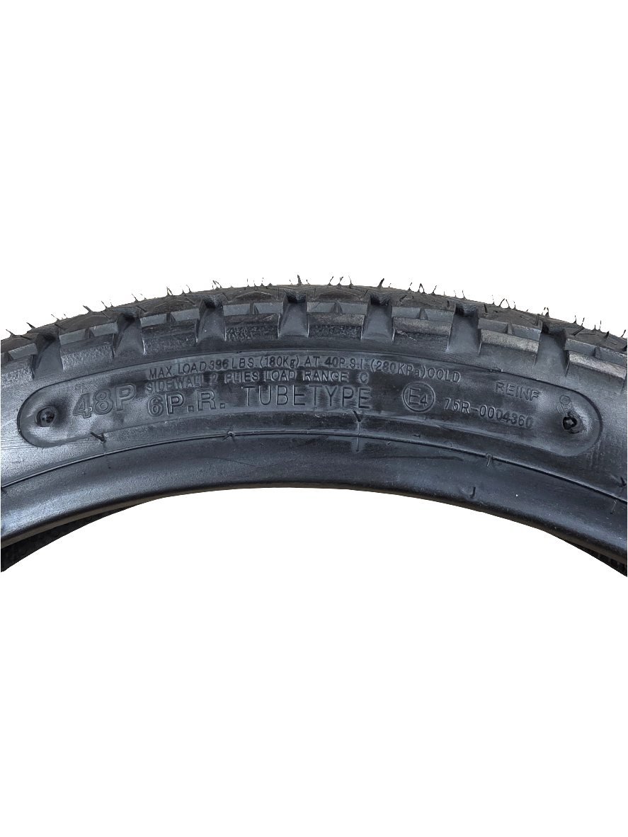MMG YX-P45 2.75-18 6PR TT Motorcycle and Large Scooter Tire.