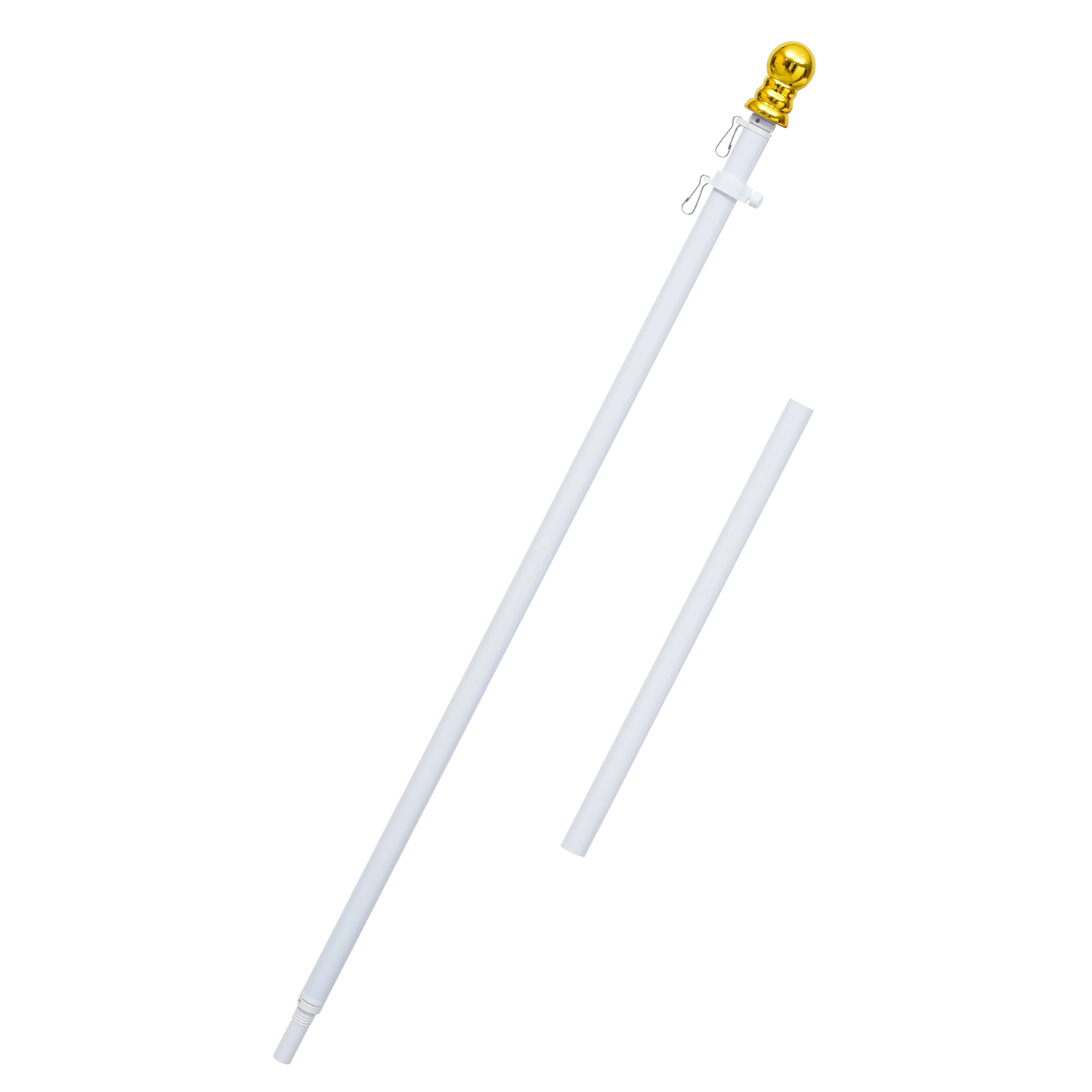 2-Section 5FT Aluminum Flagpole