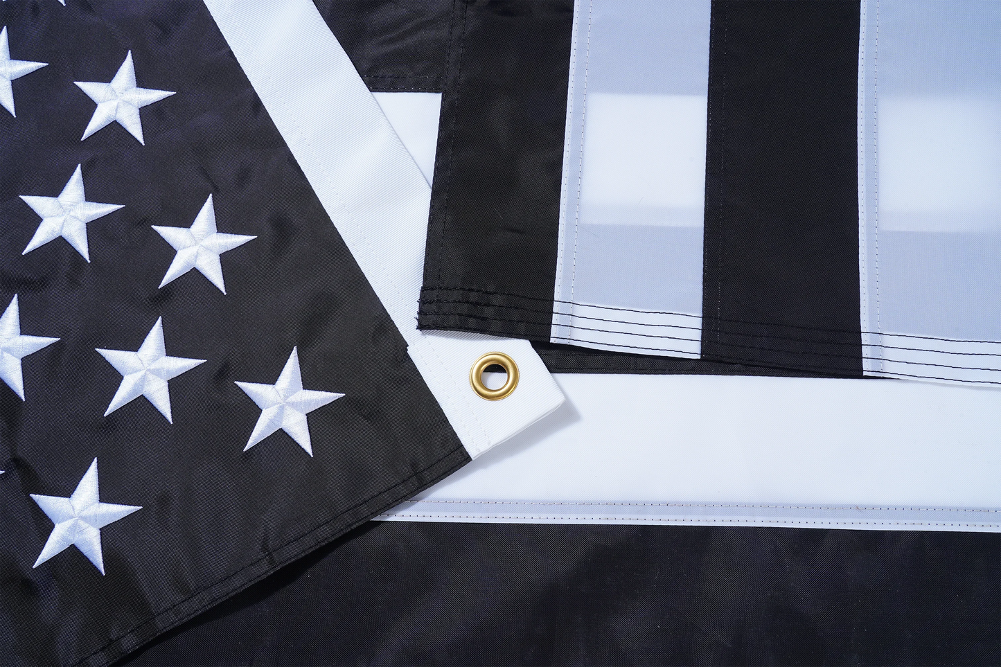 Thin Blue Line American Flag - 100% Made in USA