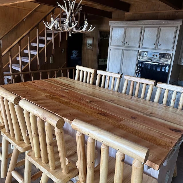 Custom Heart Pine Countertop - 64 dollars a square foot. Made to your specifications. Contact us for a quote!