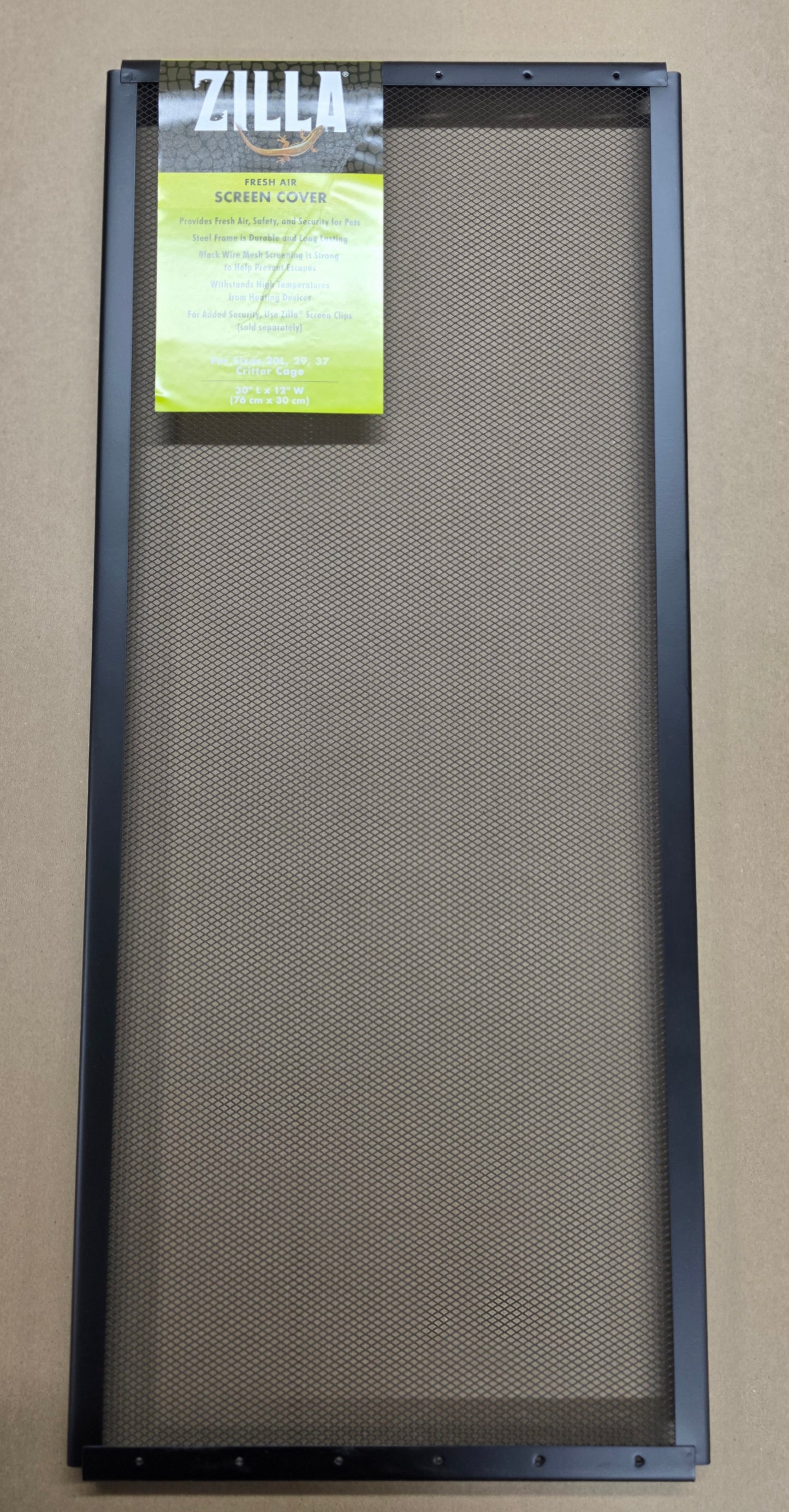 ZILLA Fresh Air Screen Cover 30"x12" - The Chaotic Grind Store