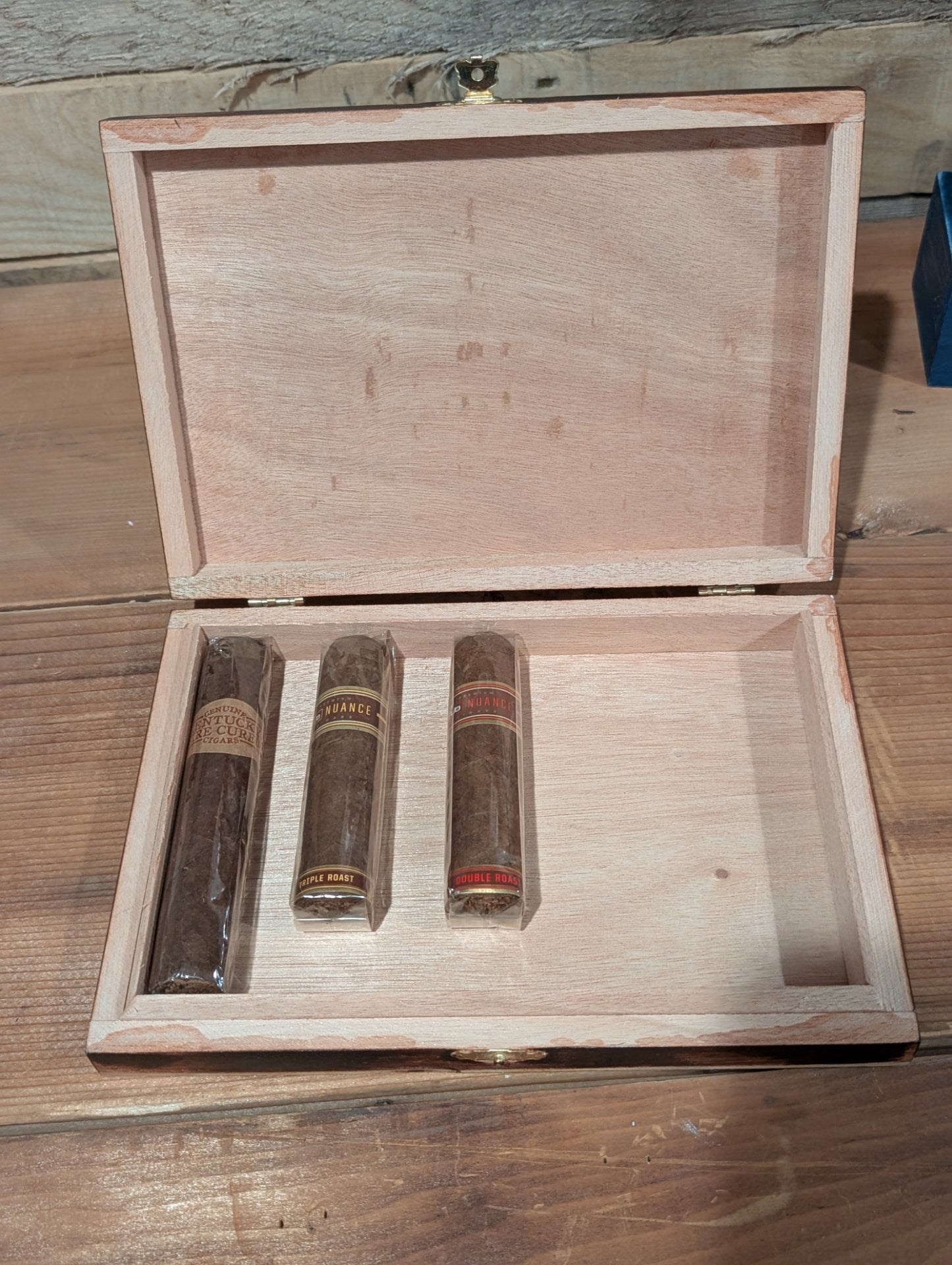 The Smoking Skull Cigar Box