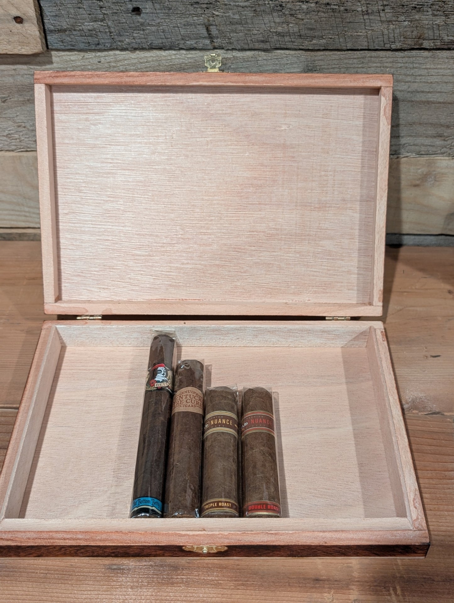 Cigar and Whisky Cigar Box