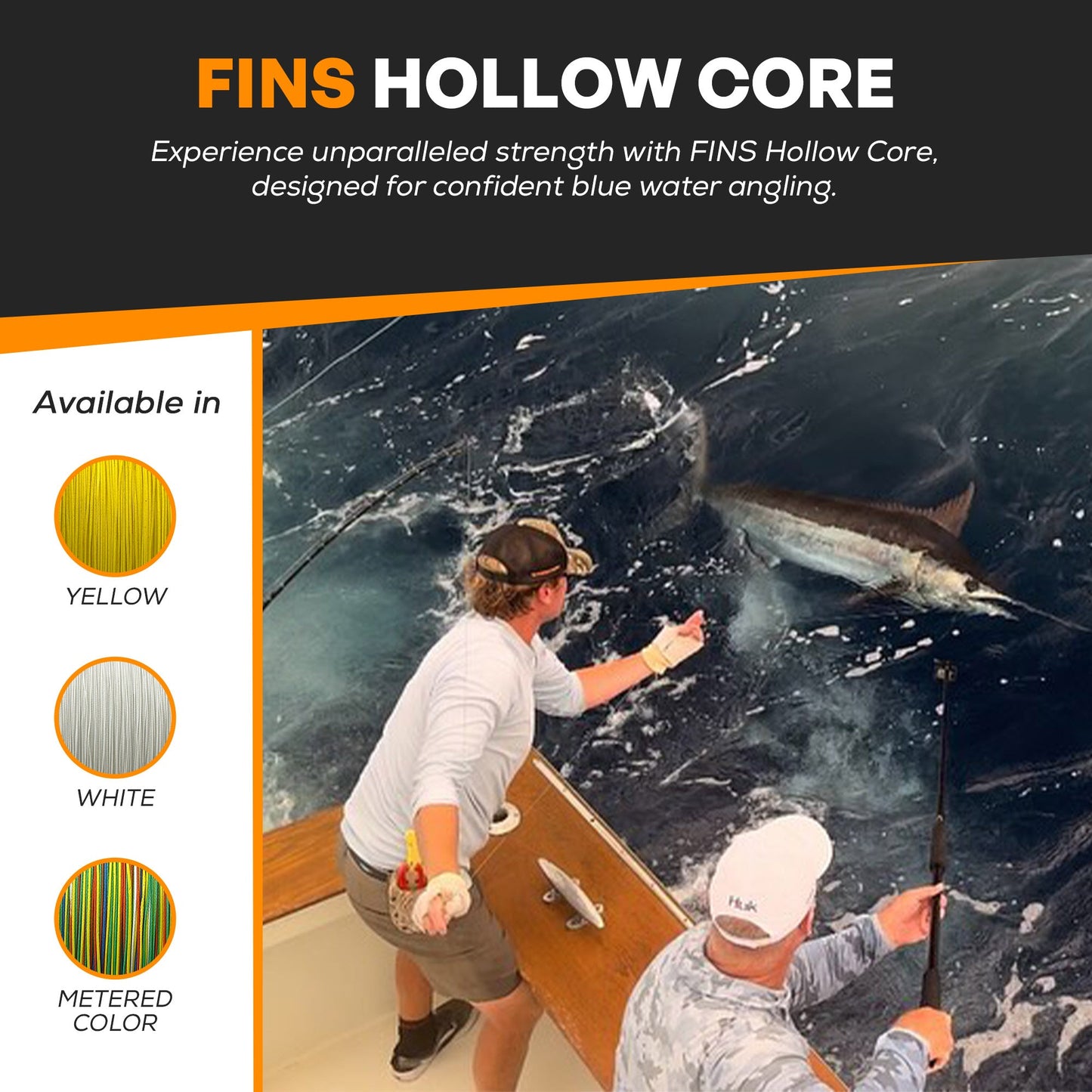 Hollow Core Fishing Braid