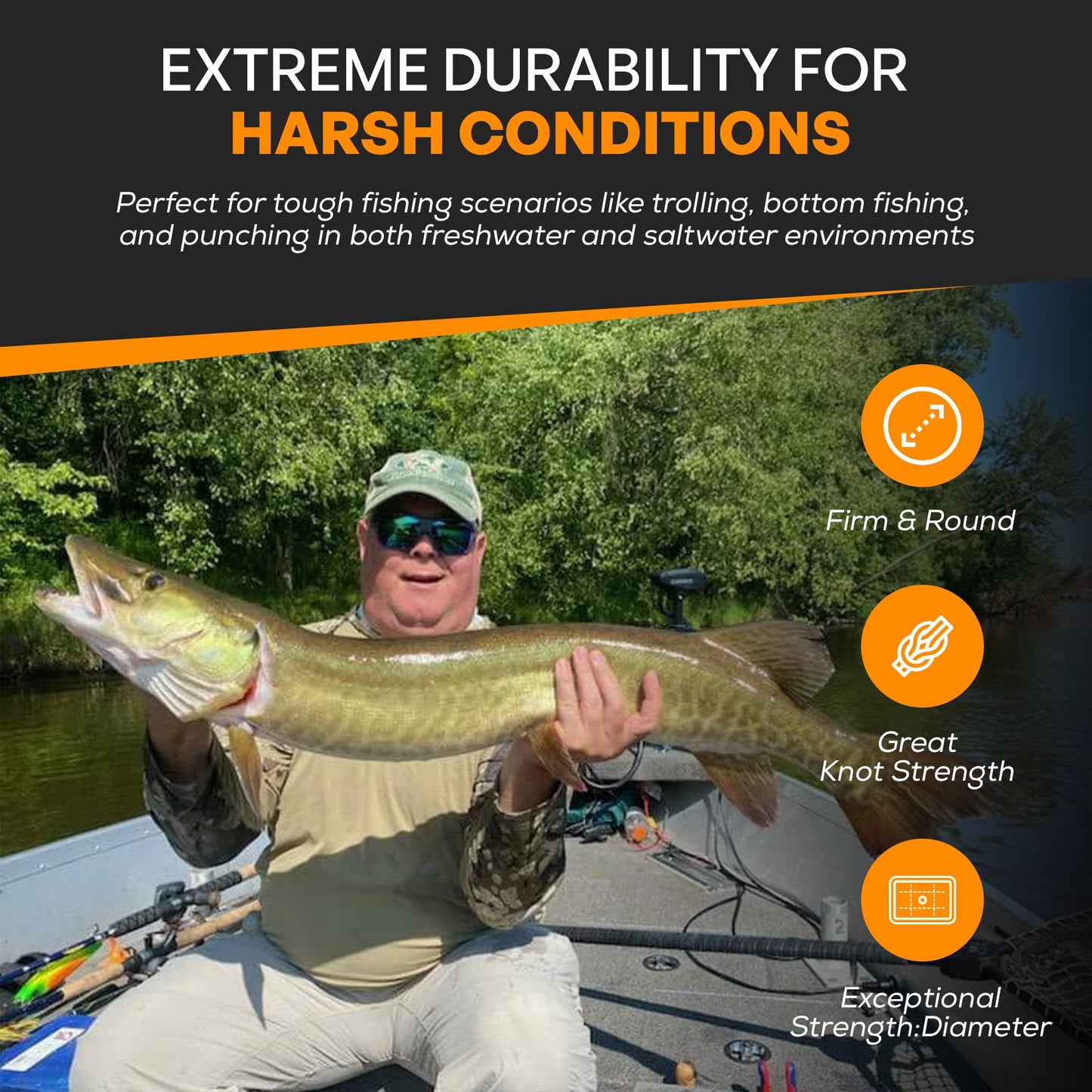 XS Big Game Fishing Braid