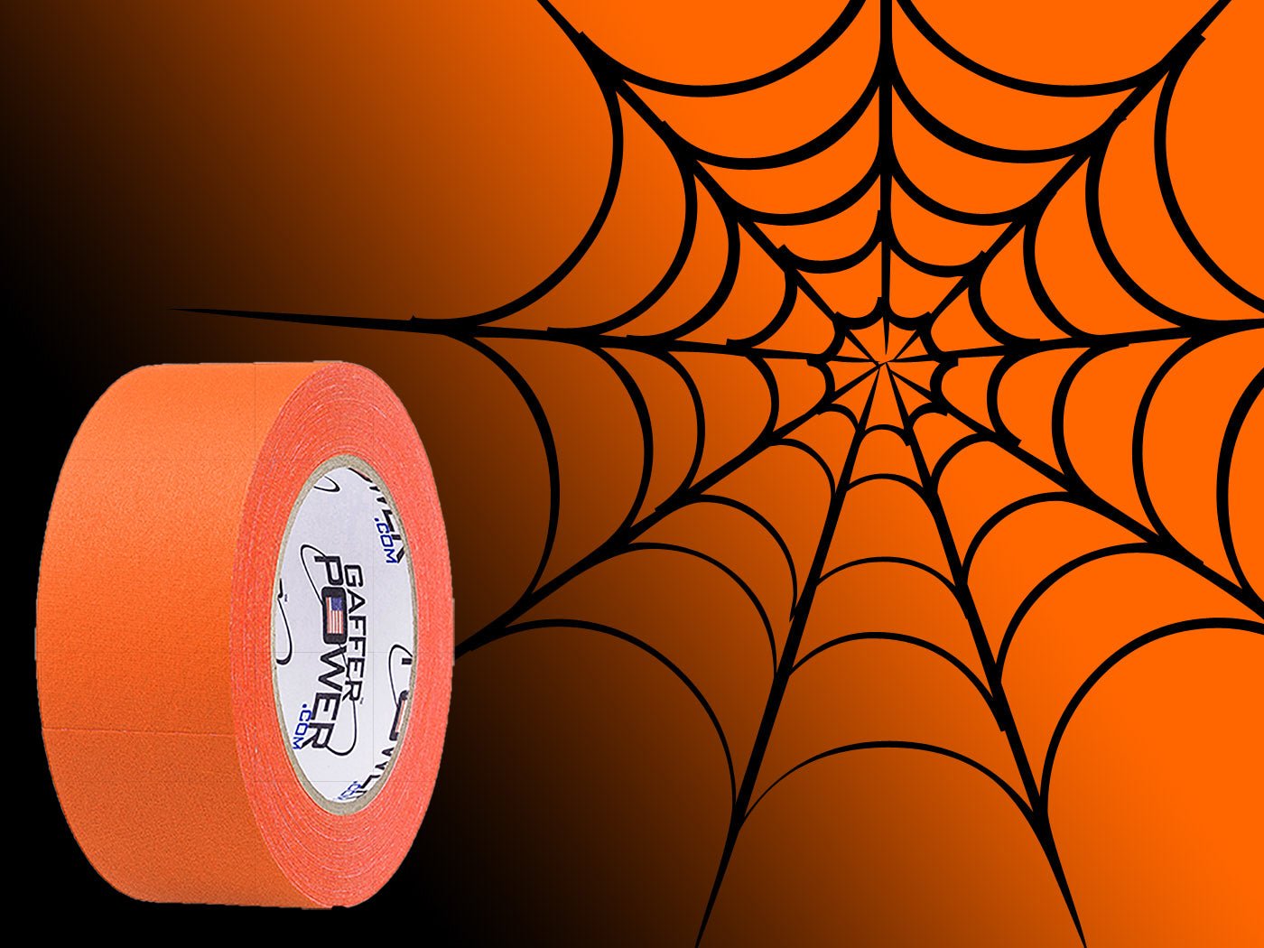 Gaffer Tape — Fluoro Orange 2" x 30yd