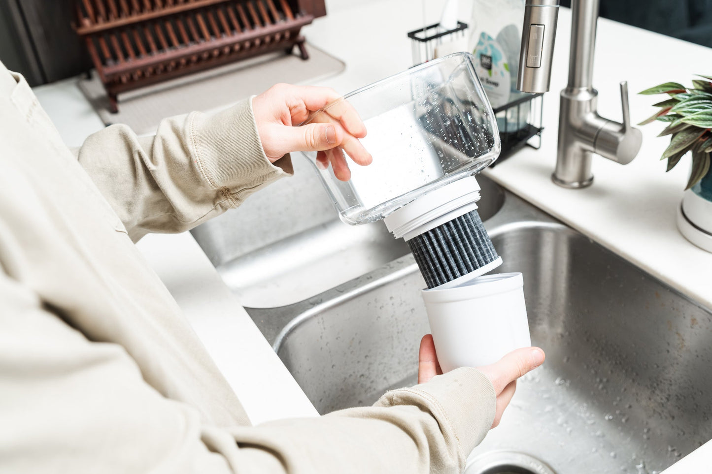 Pure XP Pitcher | Reduces Fluoride, PFAS, & Parasites