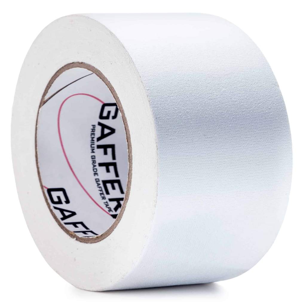 Gaffer Tape — White 3" x 30yd