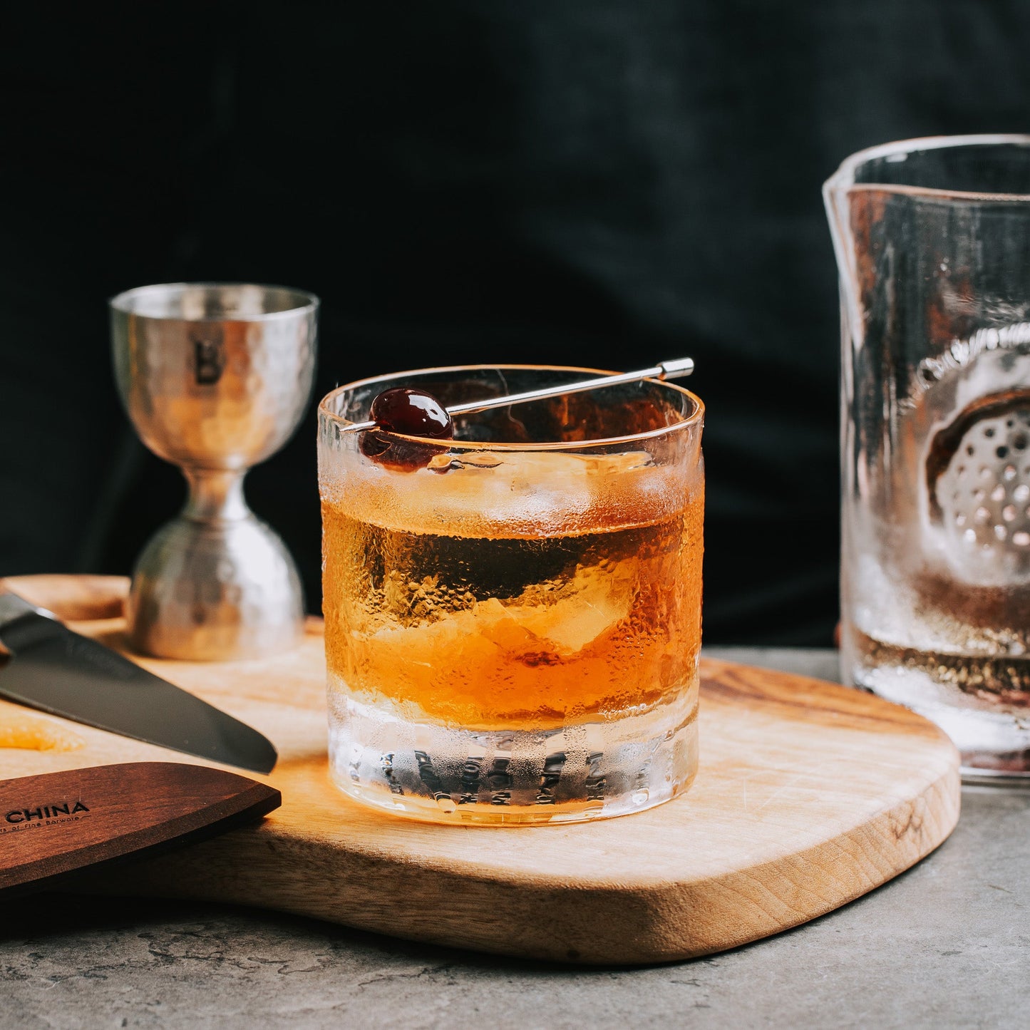Artisan Rocks Glasses | Handblown Lead-free Crystal | Made in USA (Set of 2)