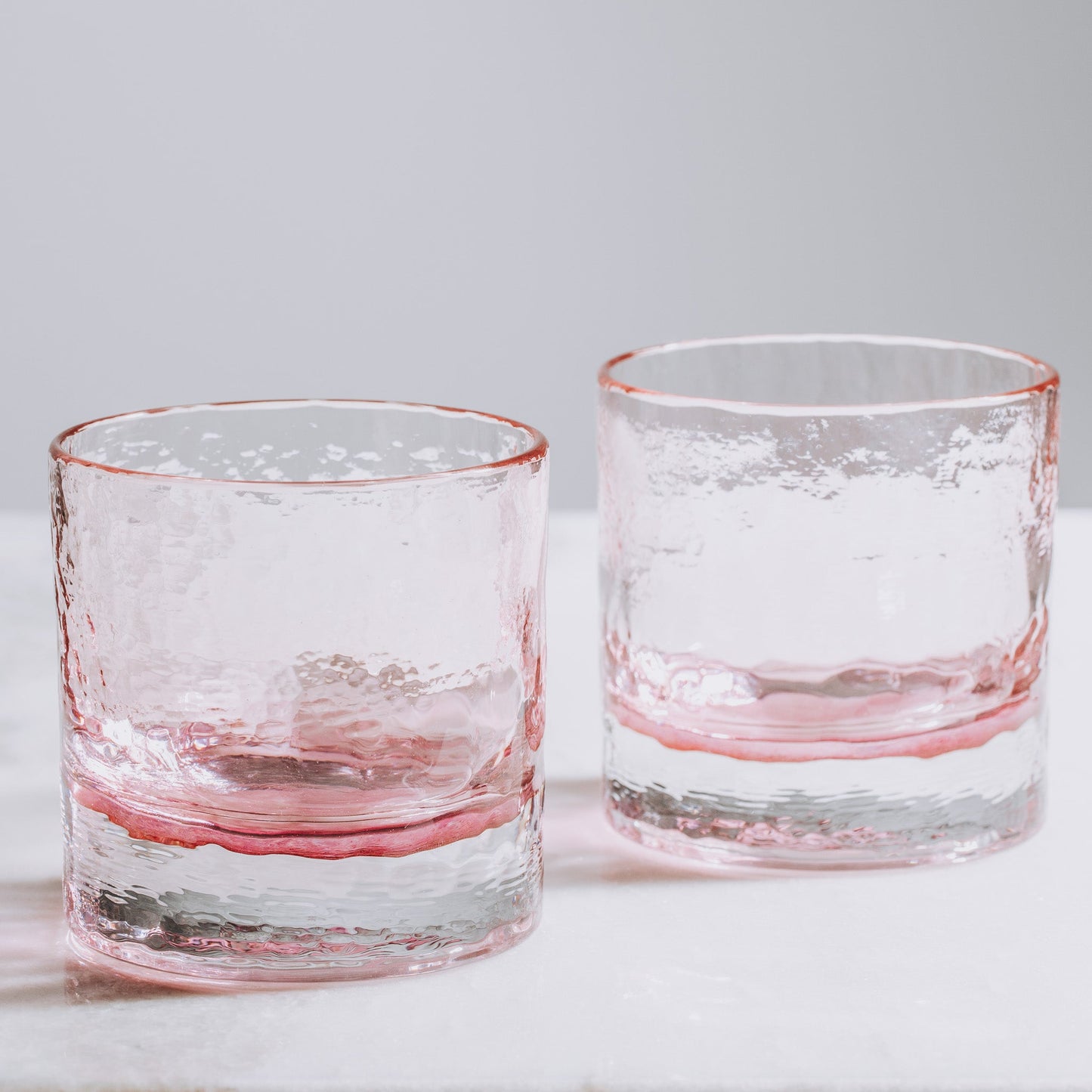 Artisan Rocks Glasses | Handblown Lead-free Crystal | Made in USA (Set of 2)