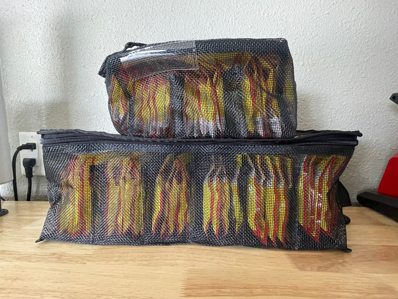Billfold - Mesh Zippered Storage Solution for plastics - The Chaotic Grind Store
