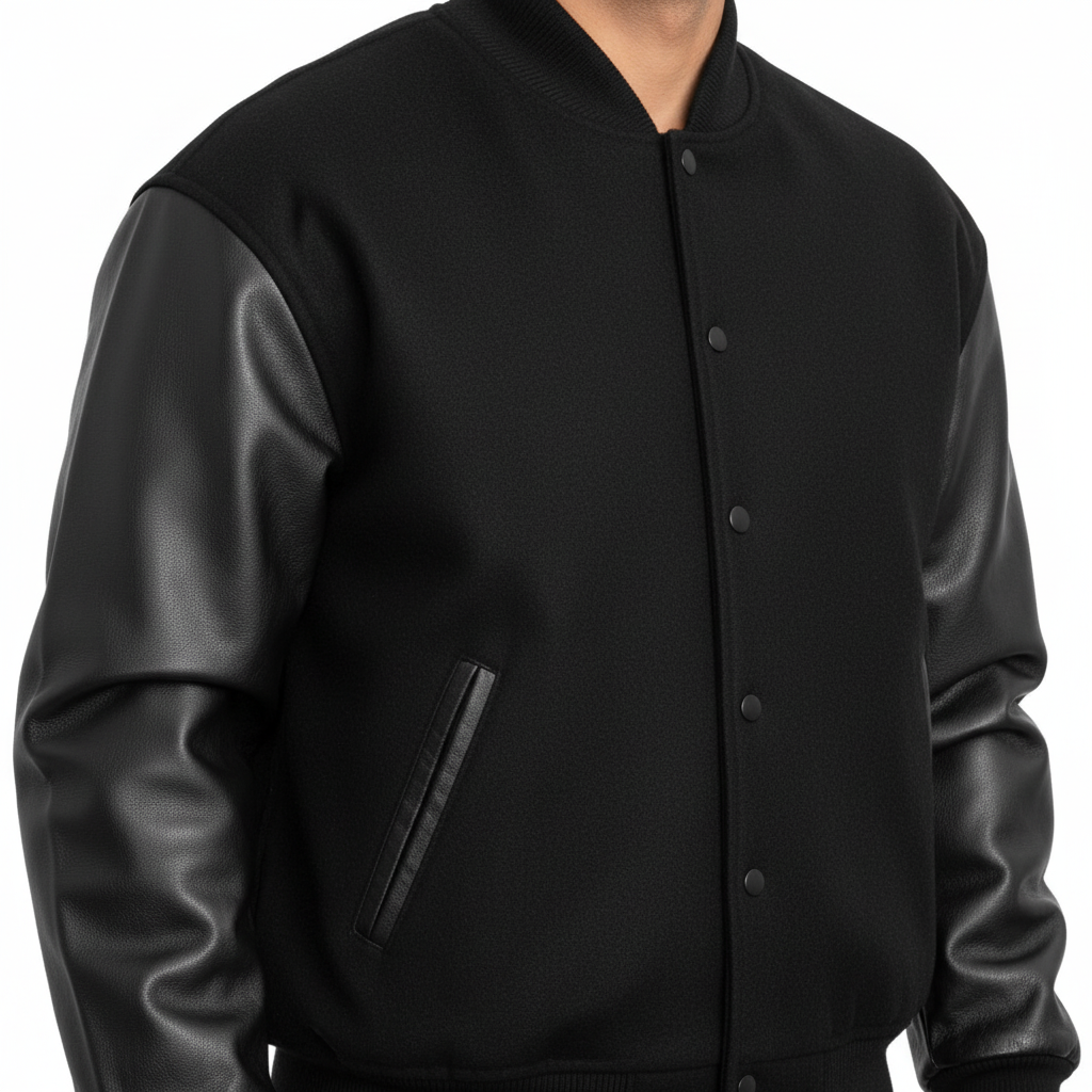 REED Varsity Leather/Wool Jacket - Made in USA