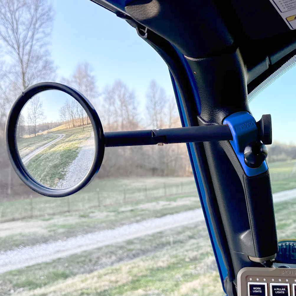 A-PILLAR SIDE MIRRORS FOR 2018 - 2023 JEEP WRANGLER JL & GLADIATOR - CMM OFFROAD