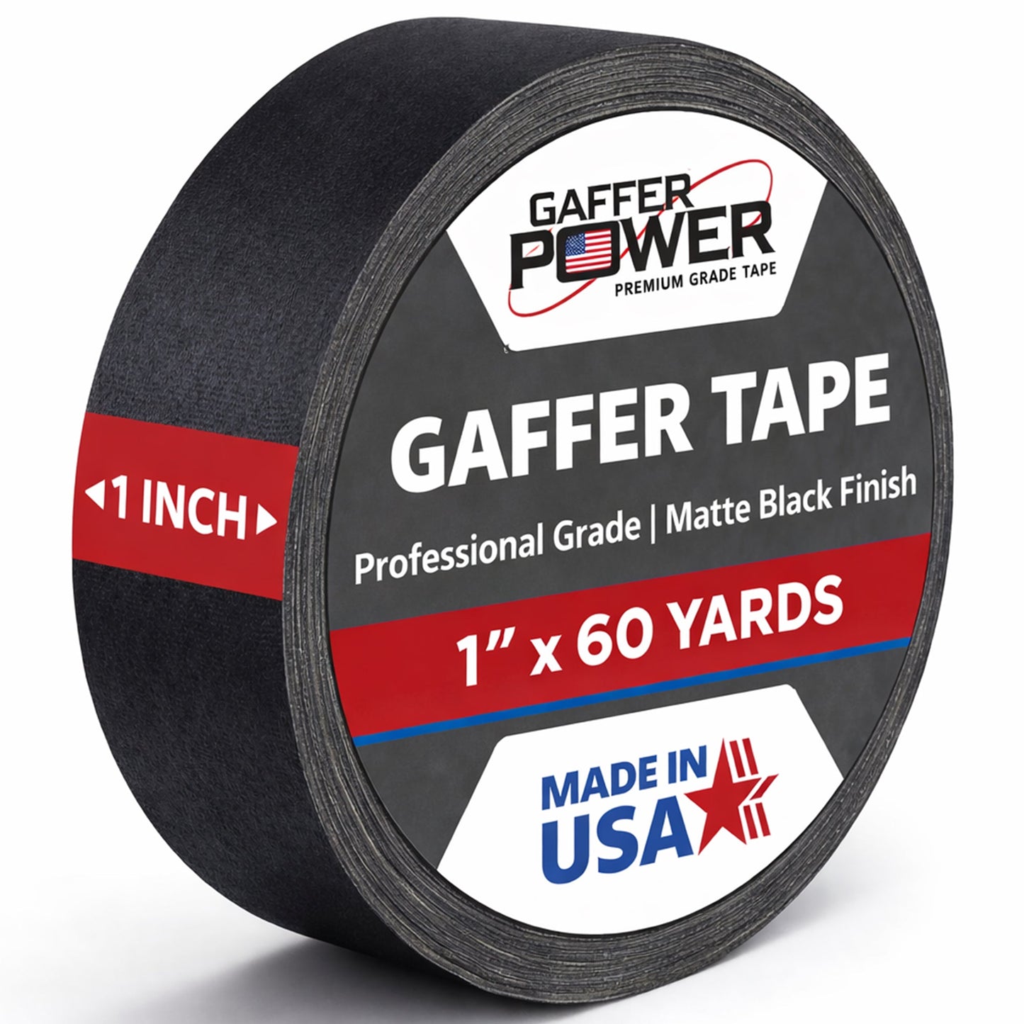 Gaffer Tape — Black 1" x 55yd
