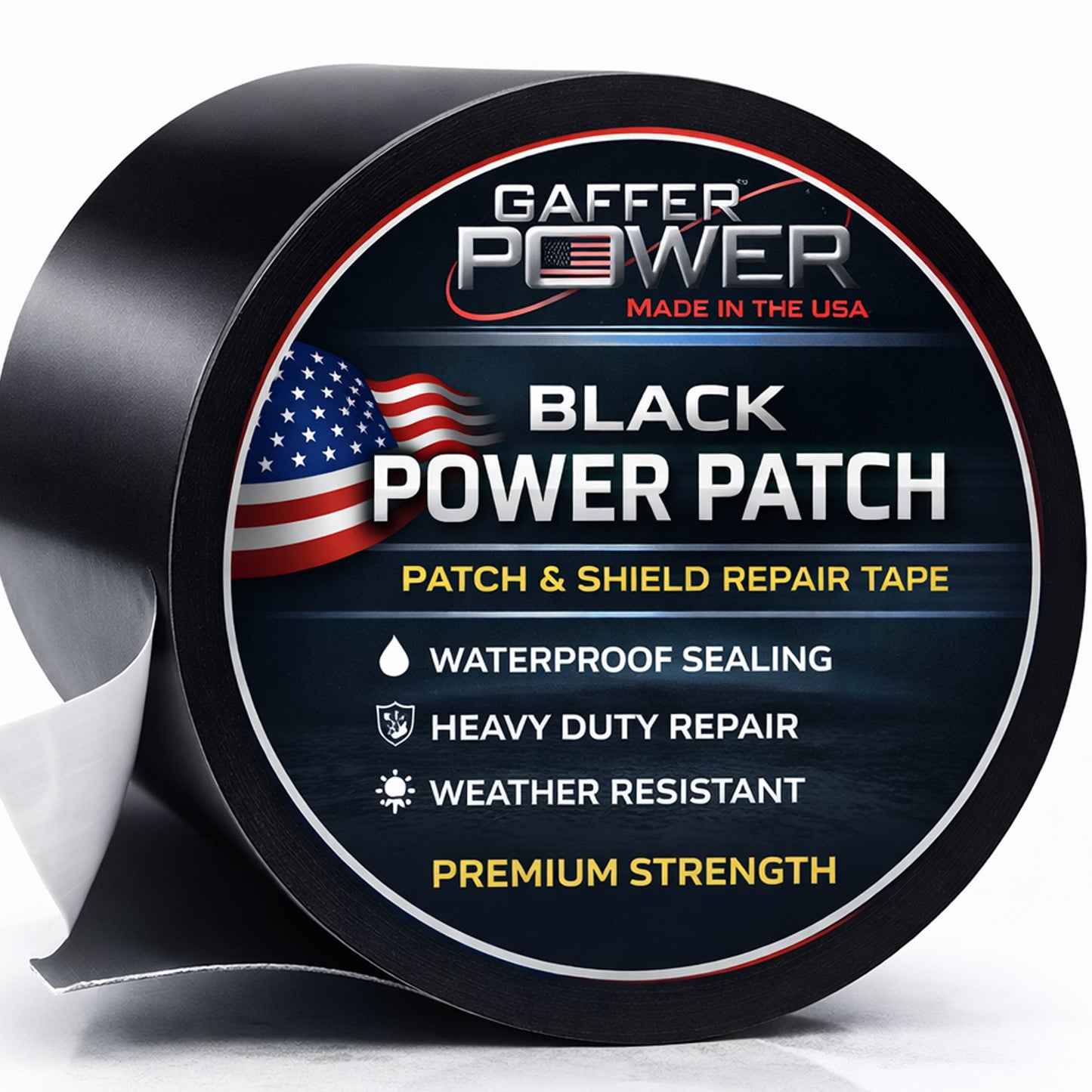 Patch & Shield Power Seal Water Tape, 4 In x 5 Ft