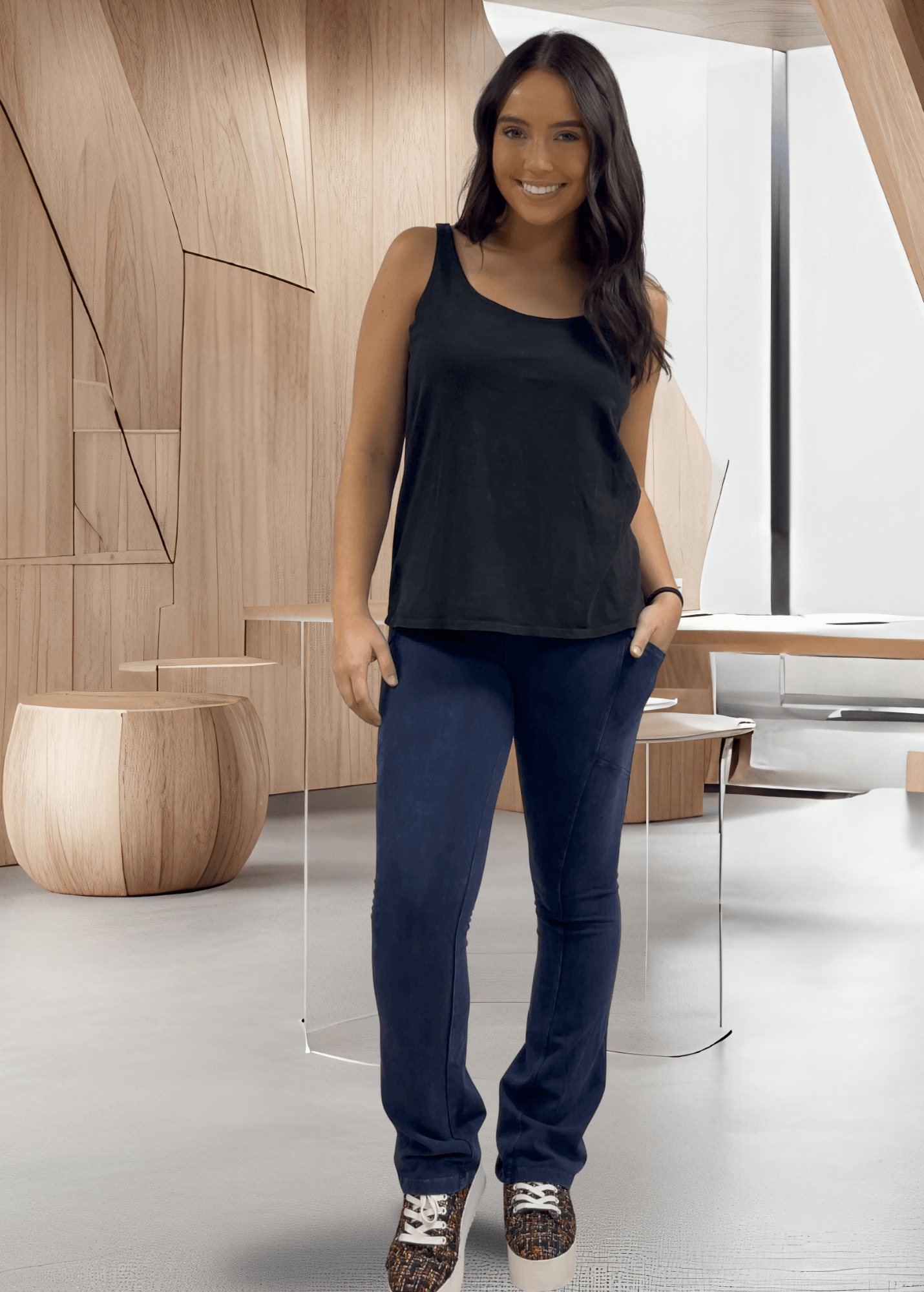 A Perfect Fit Bootcut Pants