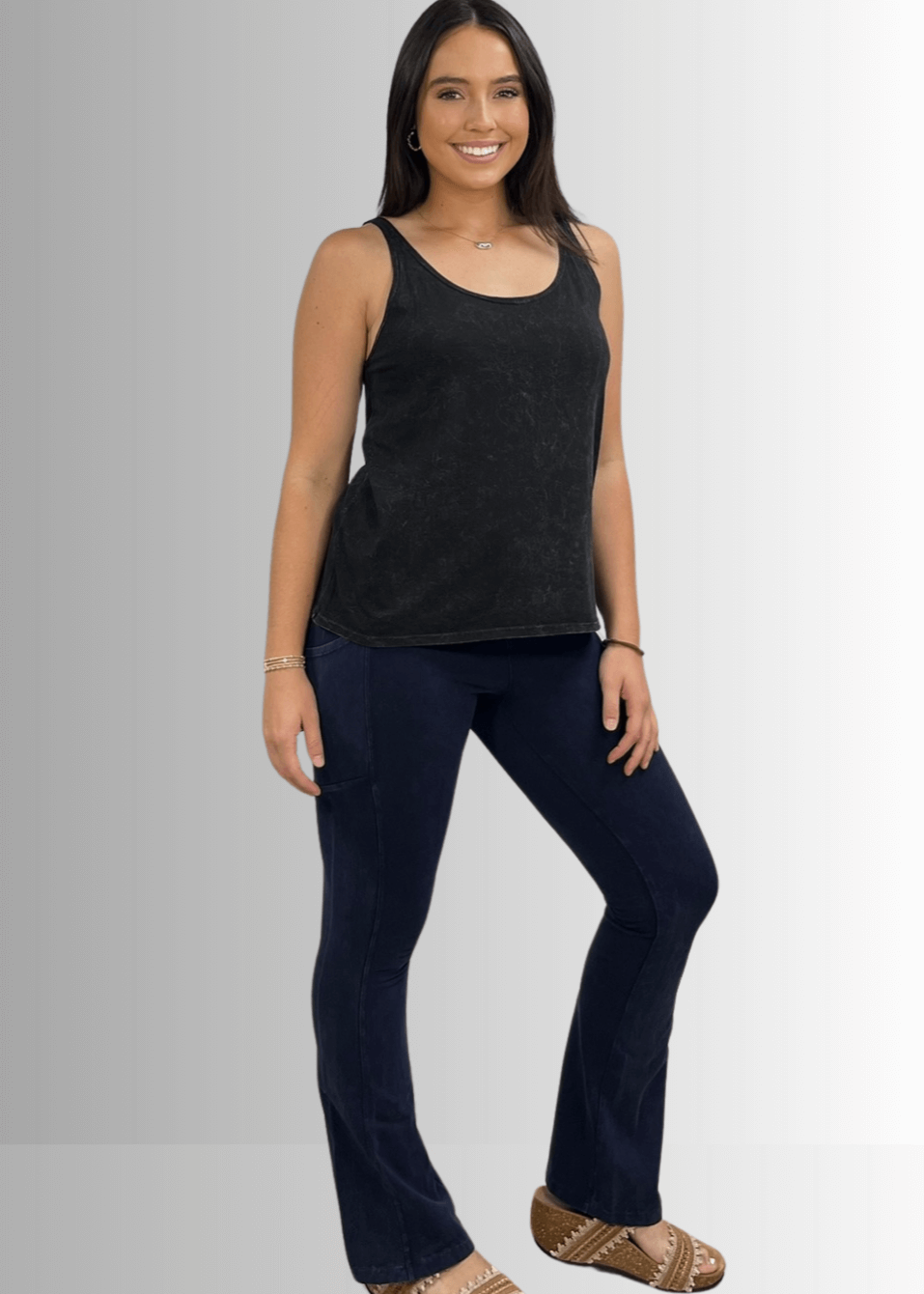 Twenty Four Seven Cotton Tank in White