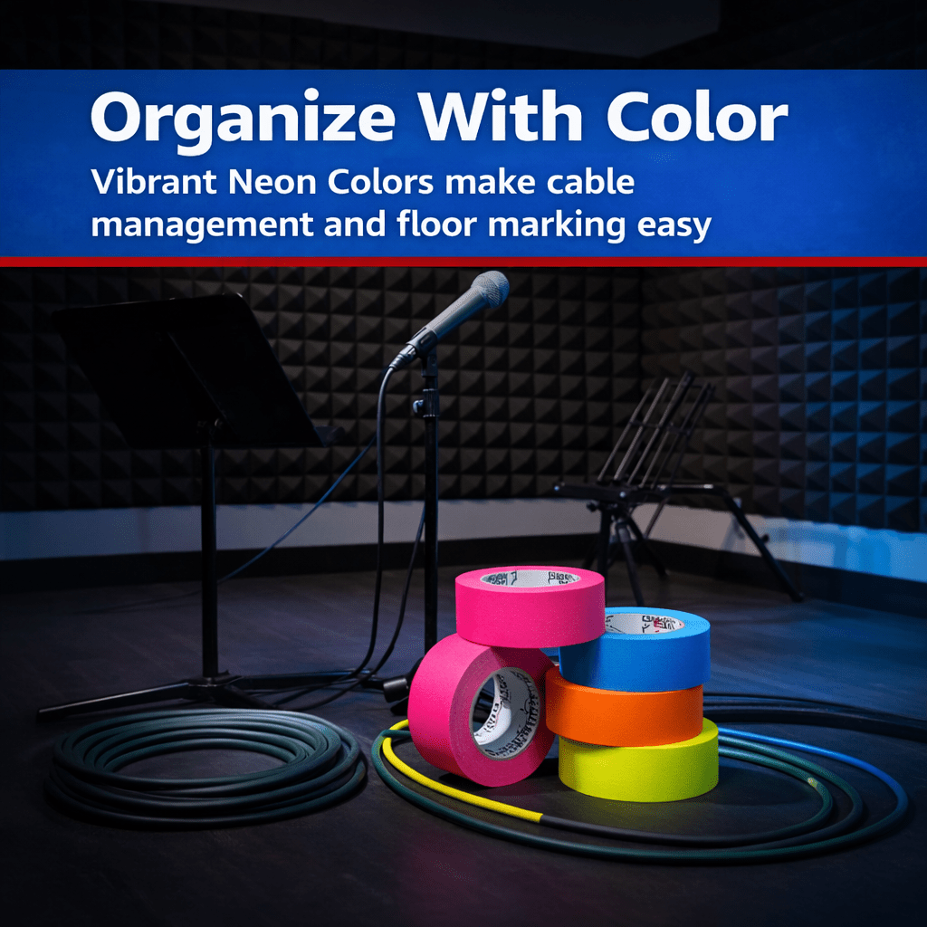 Gaffer Tape — Fluoro Orange 2" x 30yd