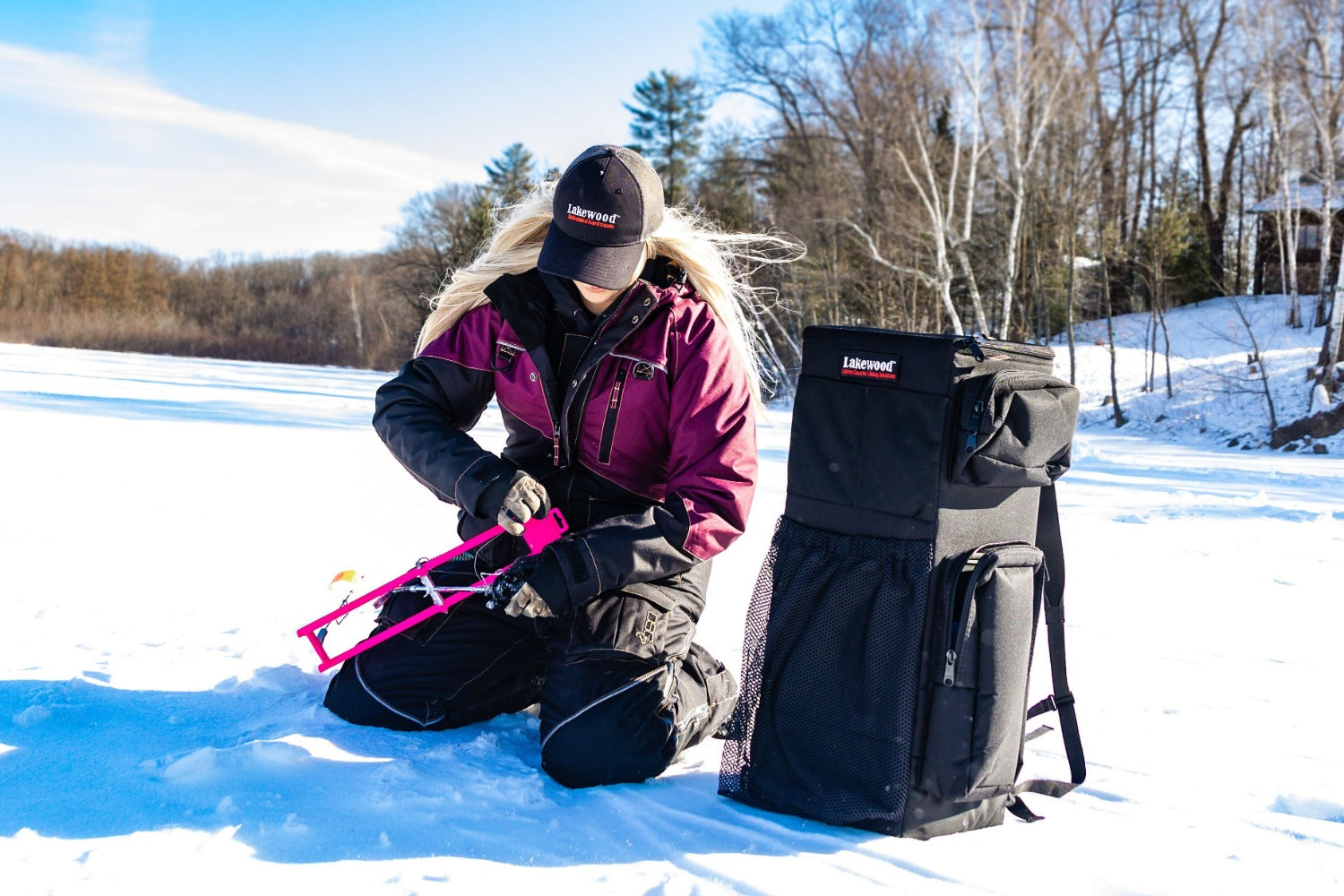 Ice Pak - Ice Fishing Storage - The Chaotic Grind Store