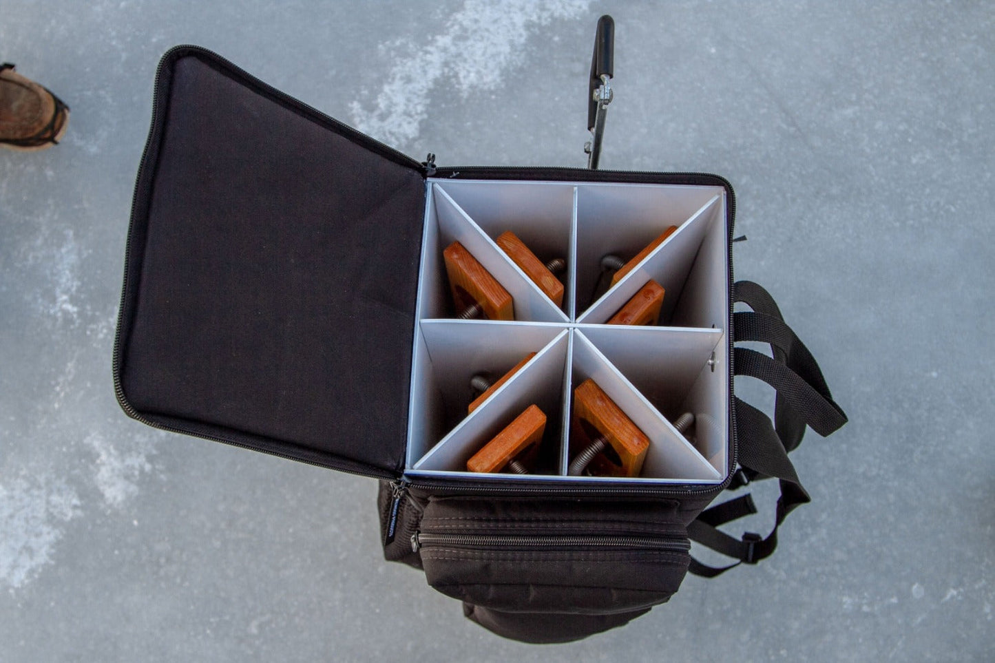 Ice Pak - Ice Fishing Storage - The Chaotic Grind Store
