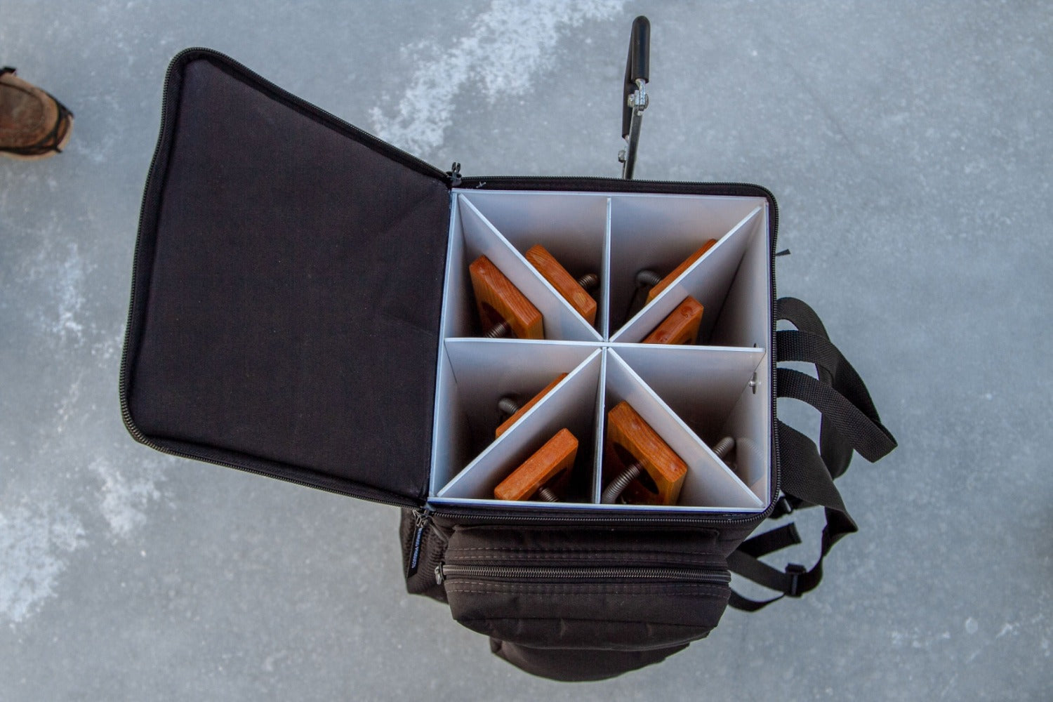 Ice Pak - Ice Fishing Storage - The Chaotic Grind Store
