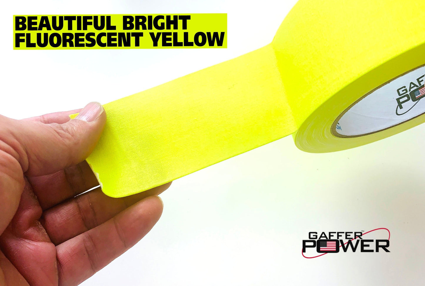 Gaffer Tape — Fluoro Yellow 2" x 30yd