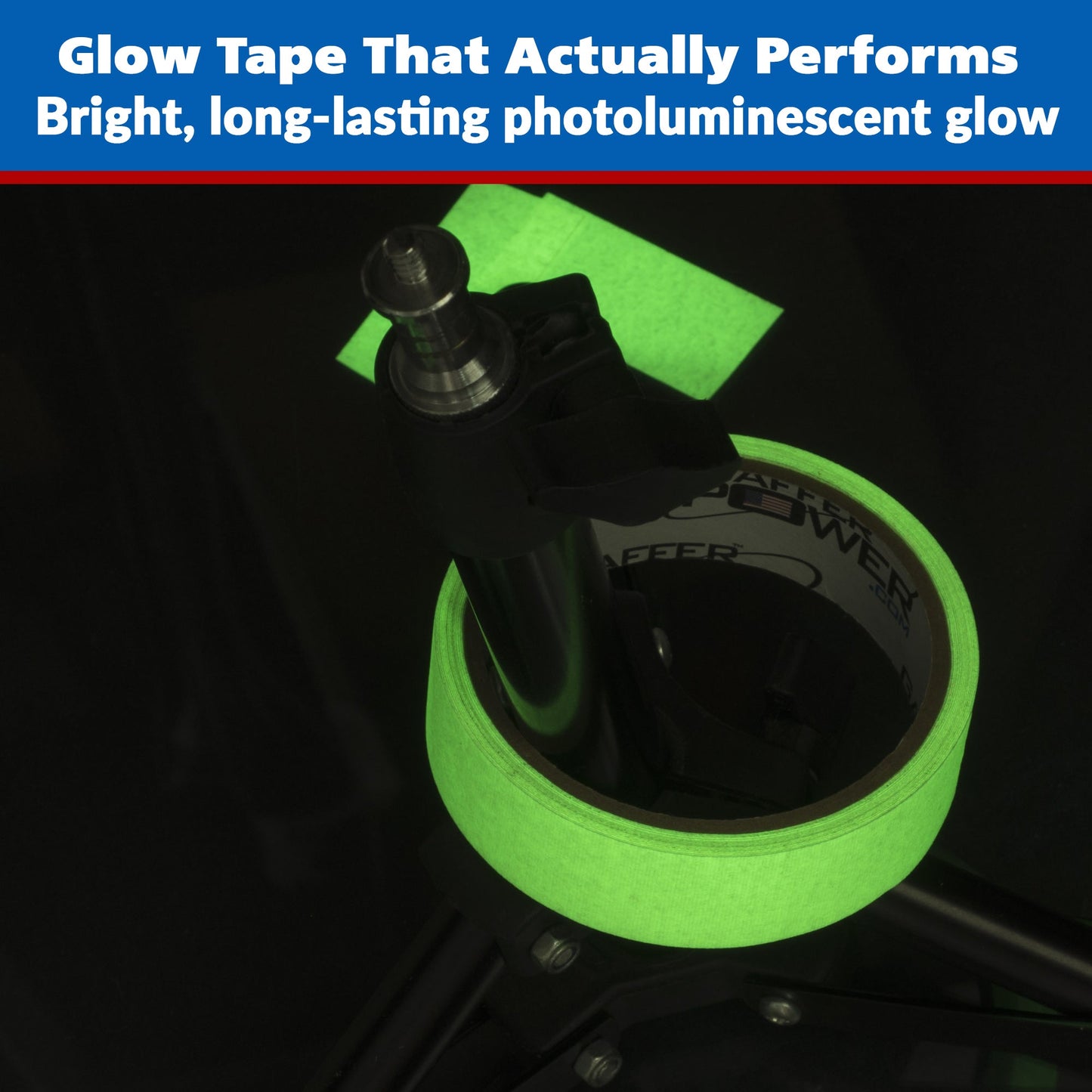 Gaffer Tape - Glow in the Dark , 1" x 15ft