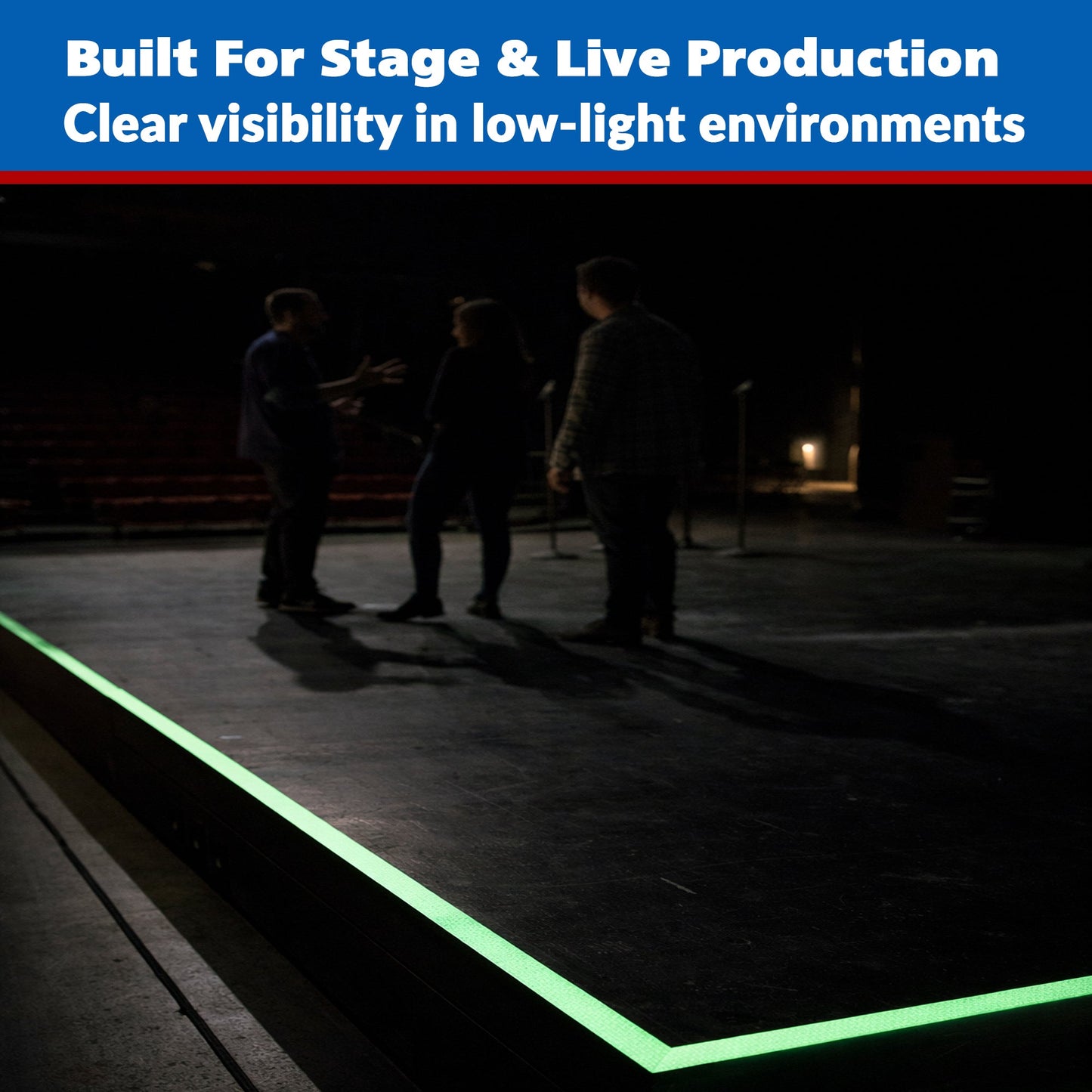 Gaffer Tape - Glow in the Dark , 1" x 15ft