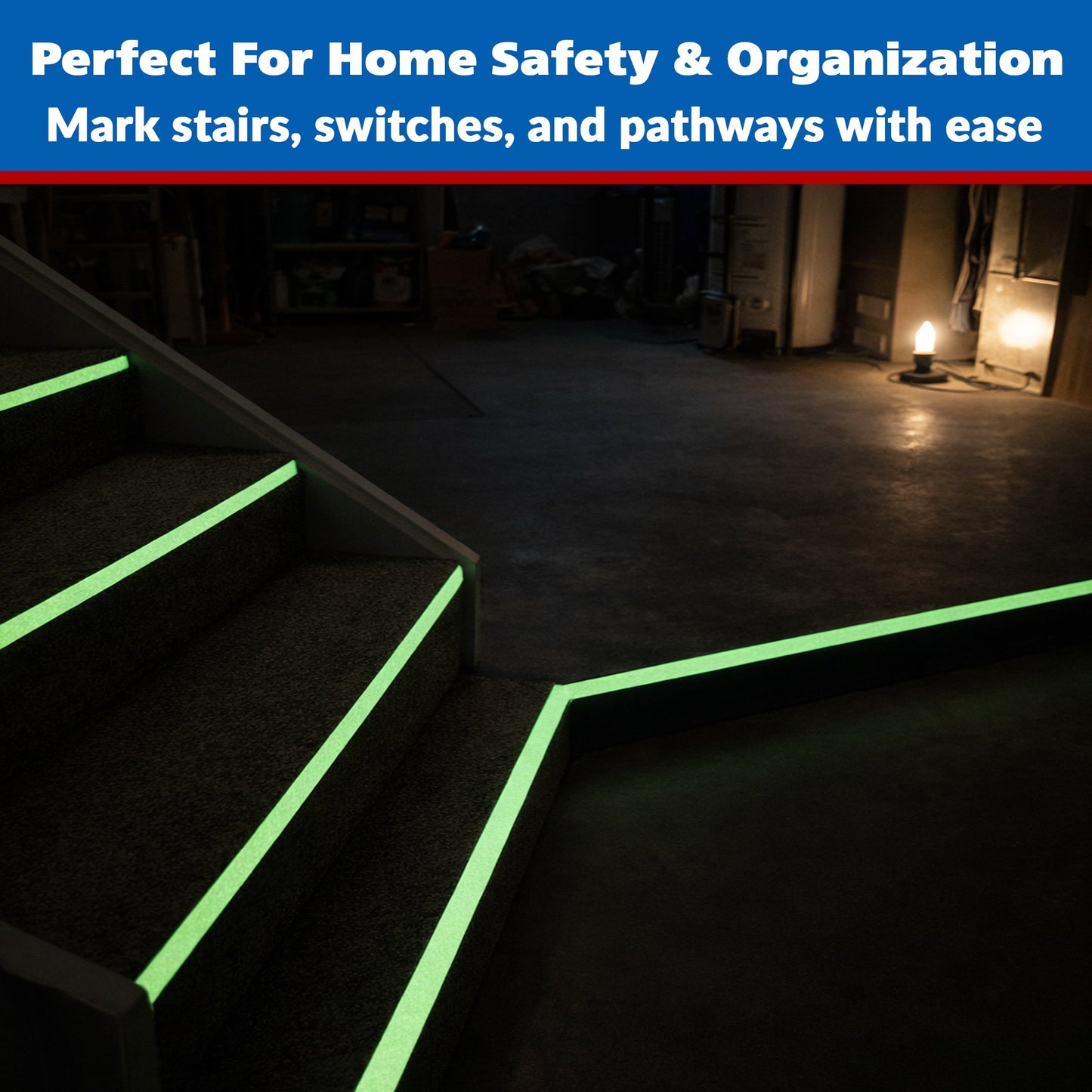 Gaffer Tape - Glow in the Dark , 1" x 15ft
