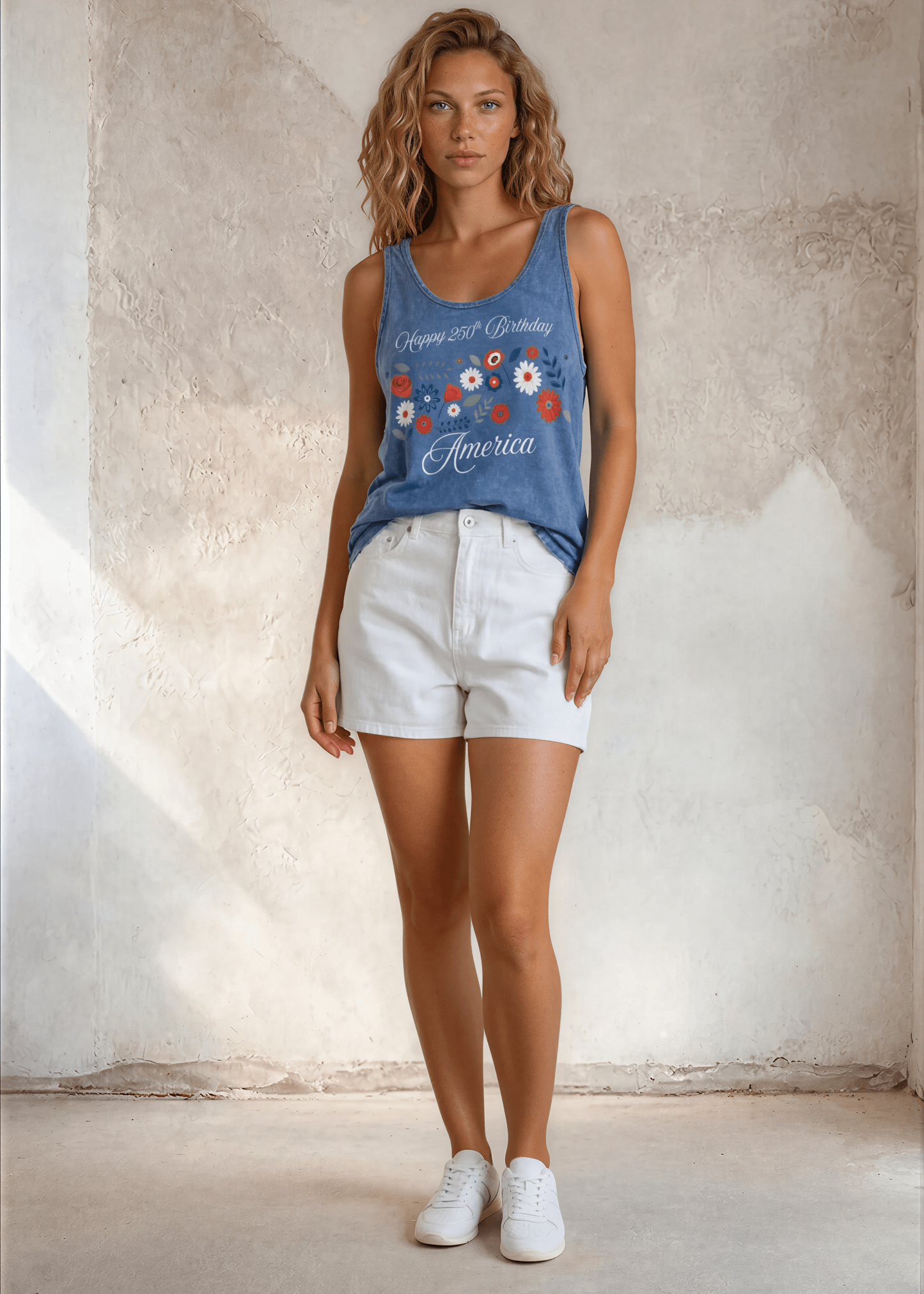 Happy 250th Birthday America Tank Top | 4th of July