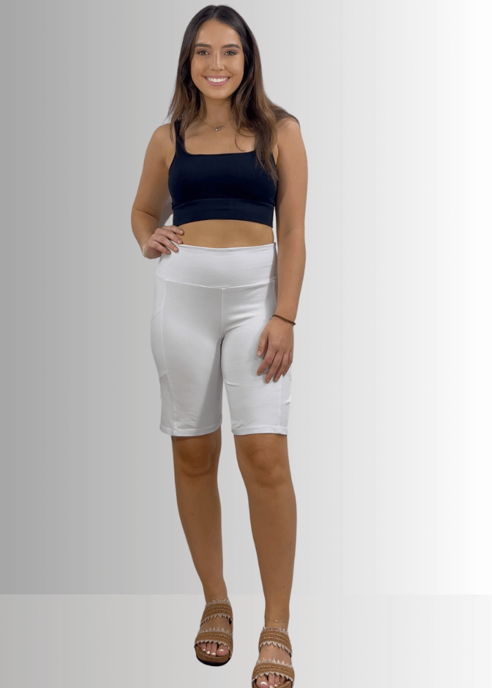 Perfect Fit Hybrid Cotton Shorts Dark Denim