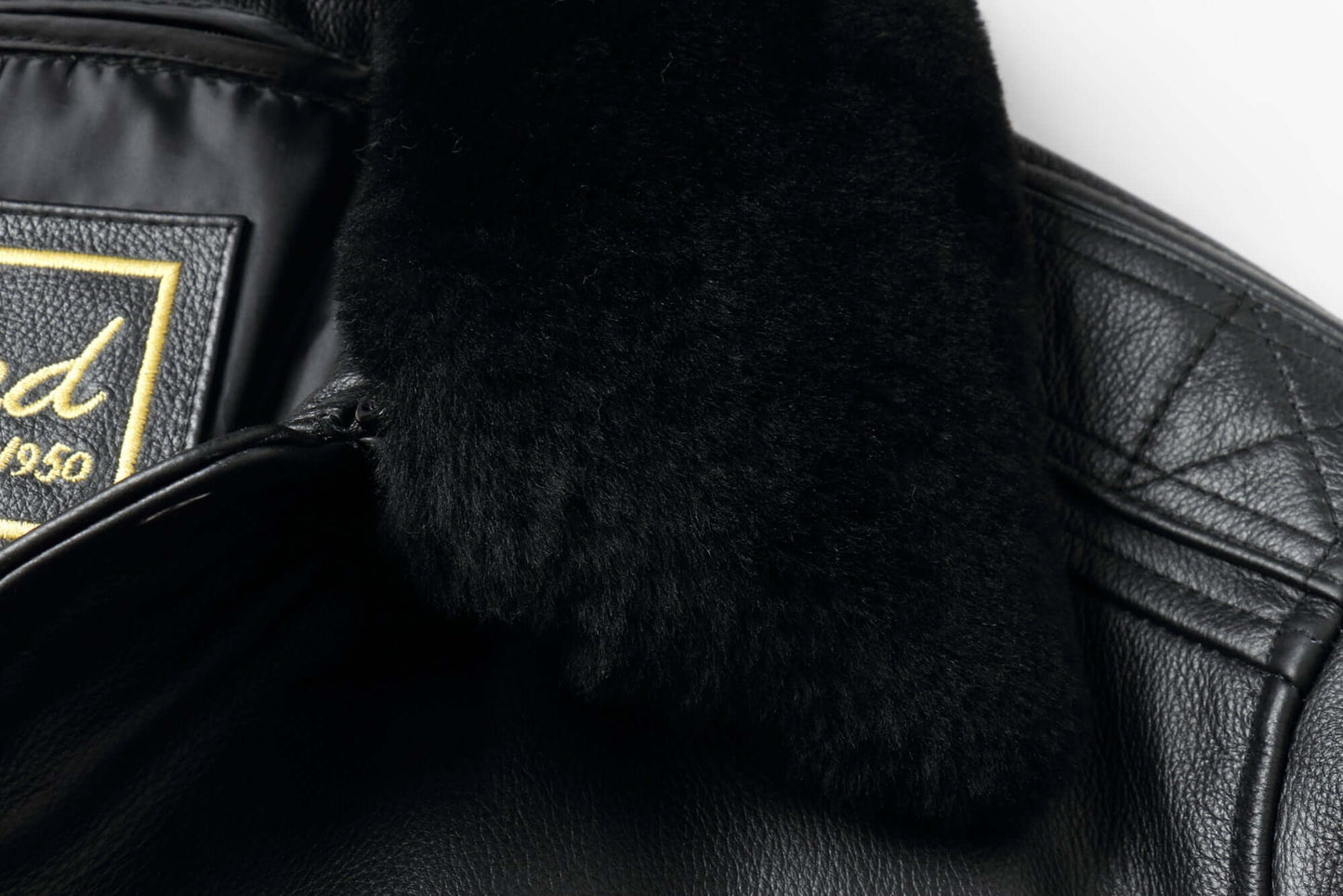 REED Men's Premium Leather Aviator Bomber Jacket - Imported