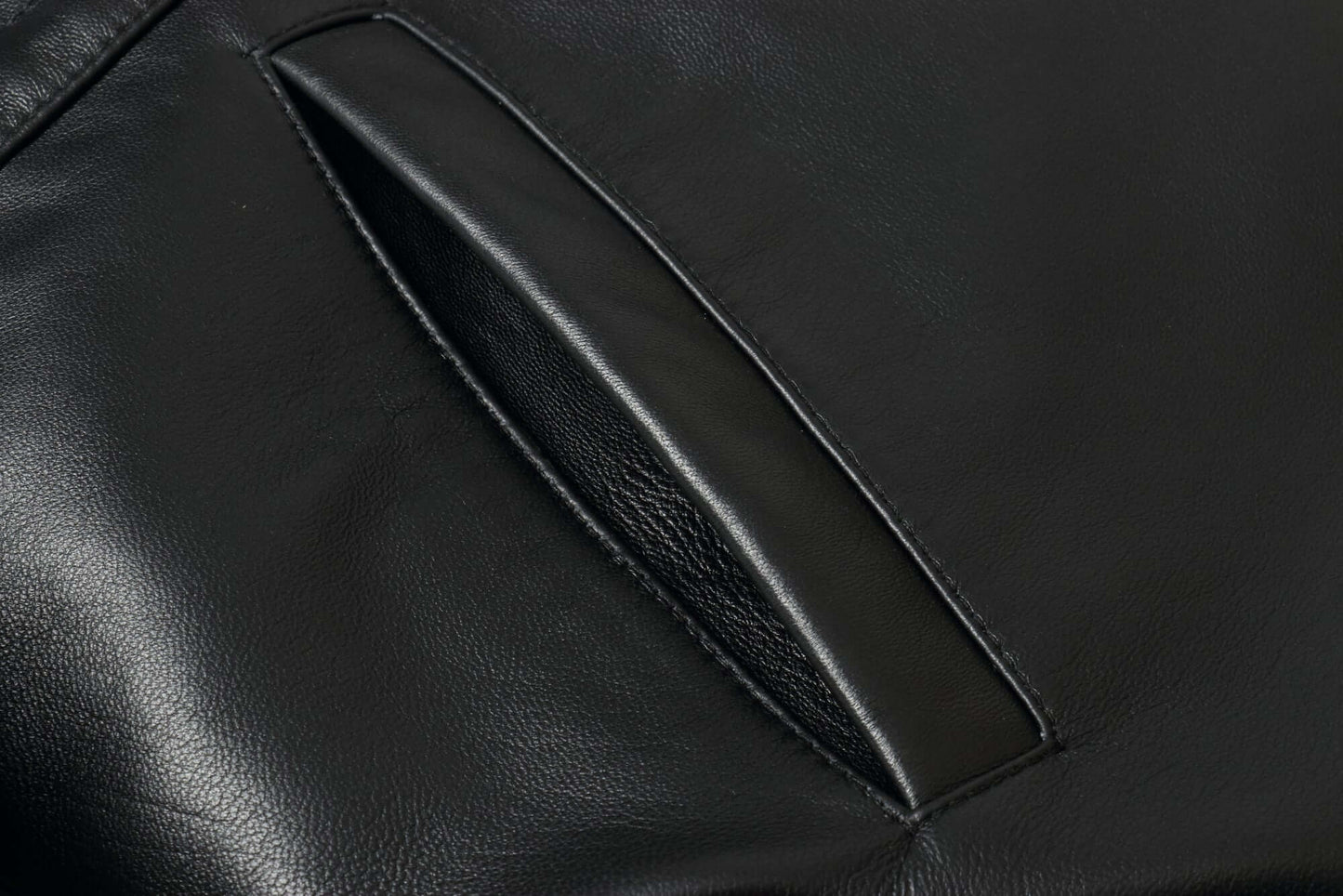 34'' Raglan Reed Classic Men's Car Coat in Imported Lamb with Zip-Out Lining - Imported