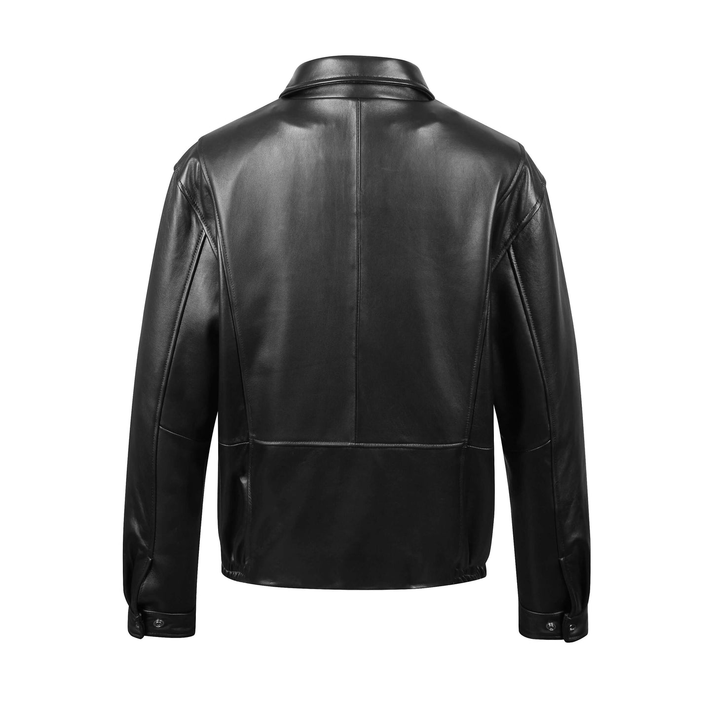 REED Men's New Zealand Lambskin Leather Jacket - Imported - The Chaotic Grind Store