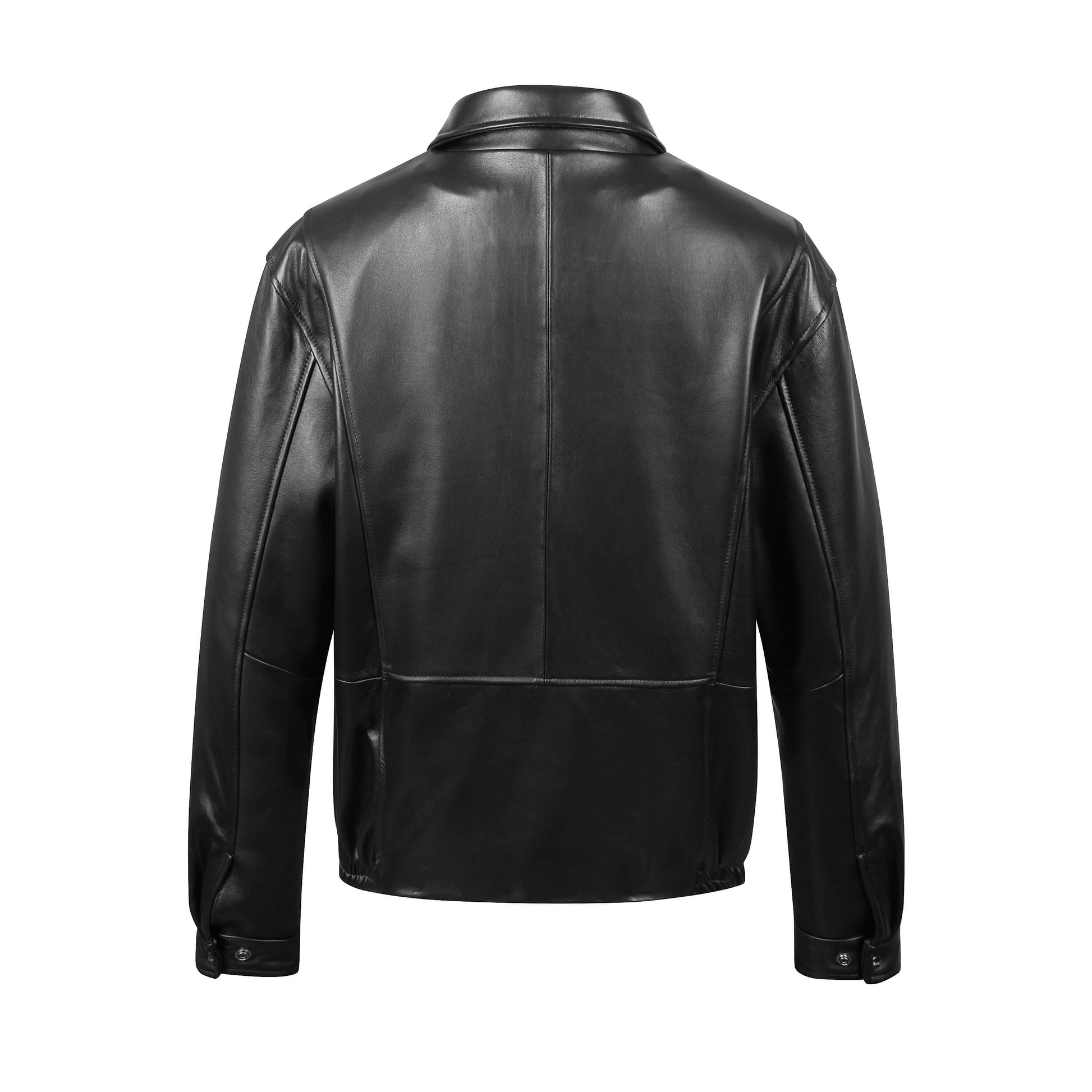 REED Men's New Zealand Lambskin Leather Jacket - Imported - The Chaotic Grind Store