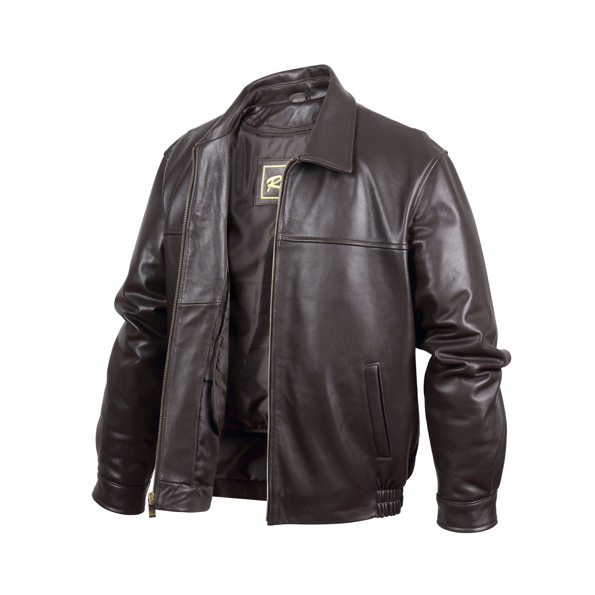 REED Men's New Zealand Lambskin Leather Jacket - Imported - The Chaotic Grind Store