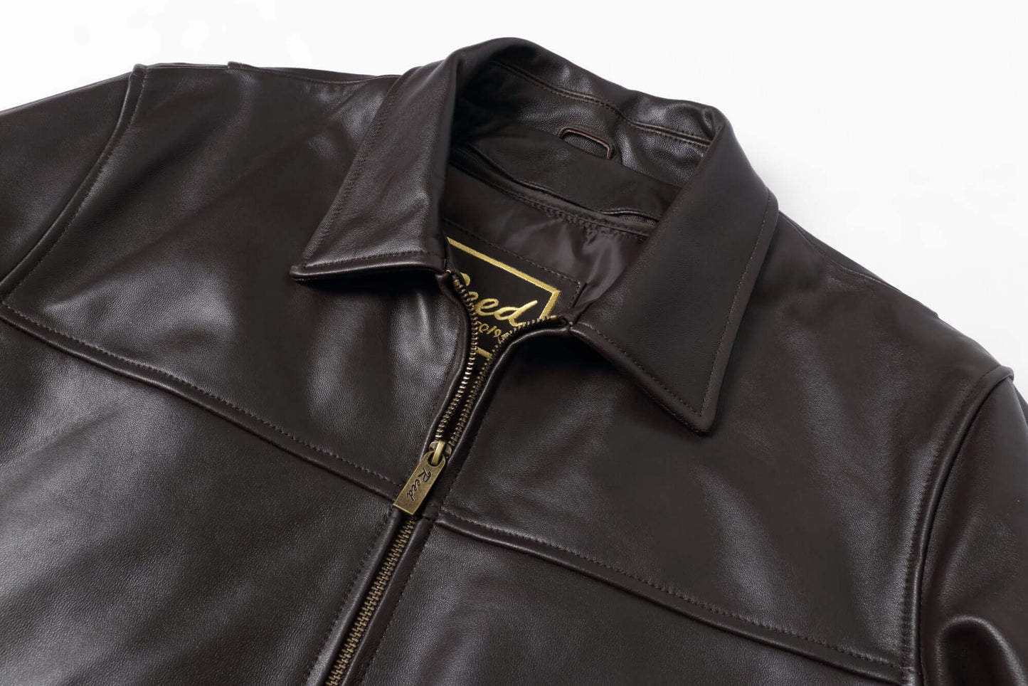 REED Men's New Zealand Lambskin Leather Jacket - Imported - The Chaotic Grind Store