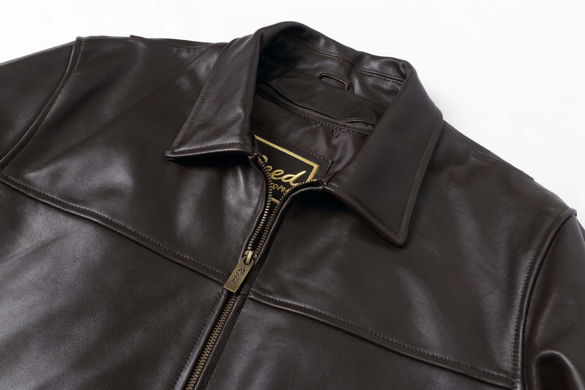 REED Men's New Zealand Lambskin Leather Jacket - Imported - The Chaotic Grind Store