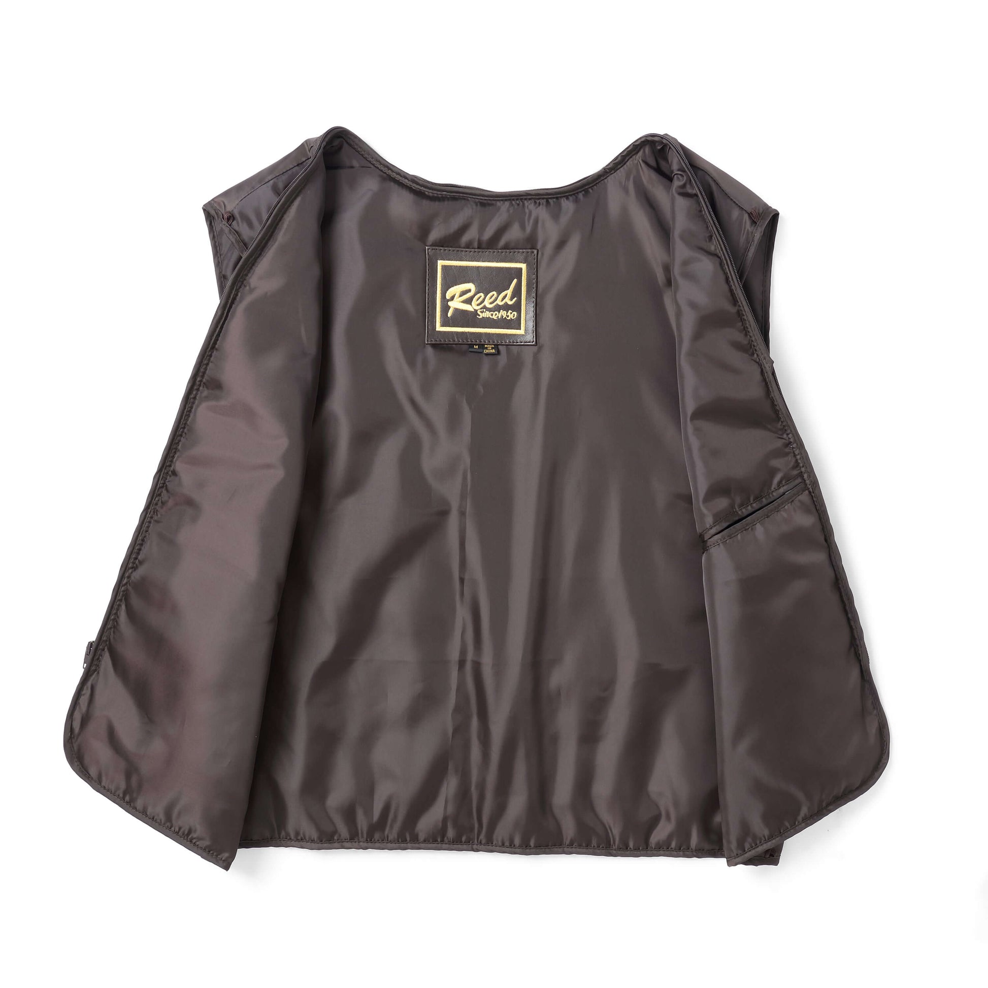 REED Men's New Zealand Lambskin Leather Jacket - Imported - The Chaotic Grind Store