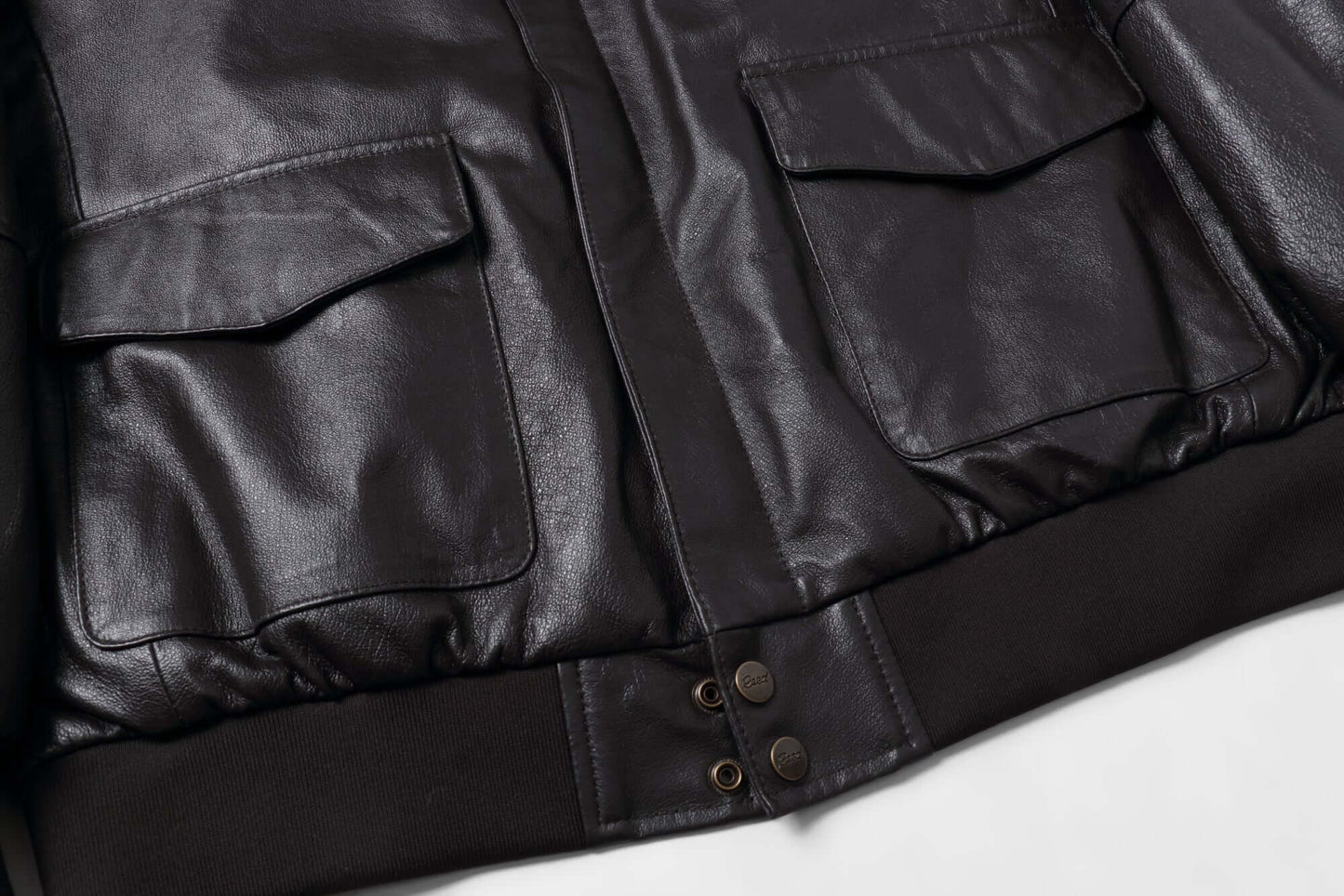 REED Men's Premium Leather Aviator Bomber Jacket - Imported