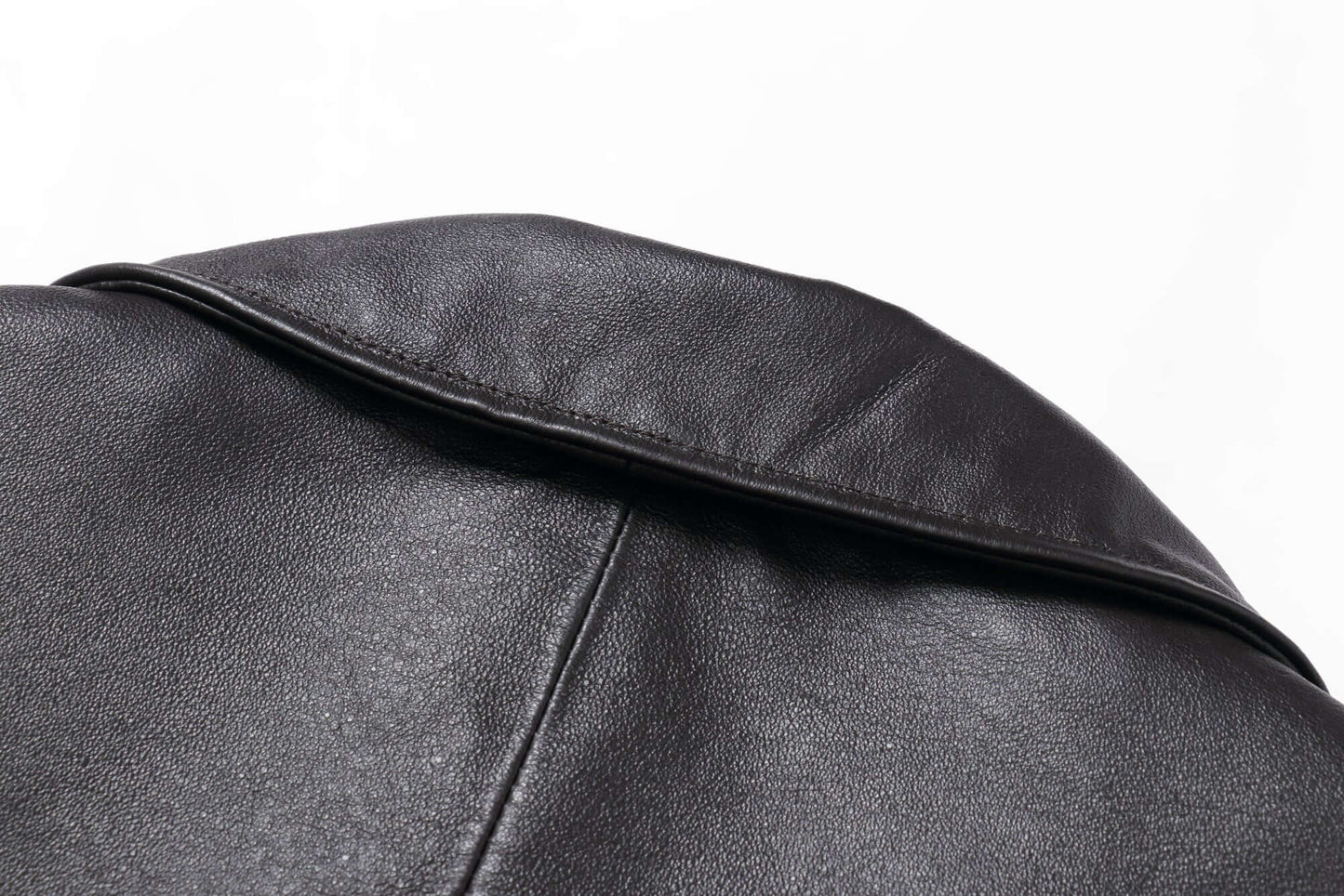 REED Men's Premium Leather Aviator Bomber Jacket - Imported