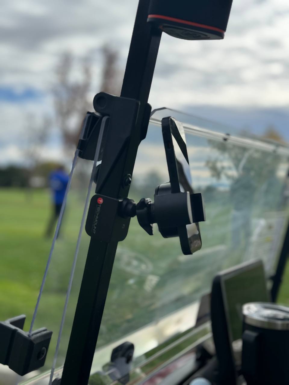 New! USA Magentic Golf Cart Phone Mount!