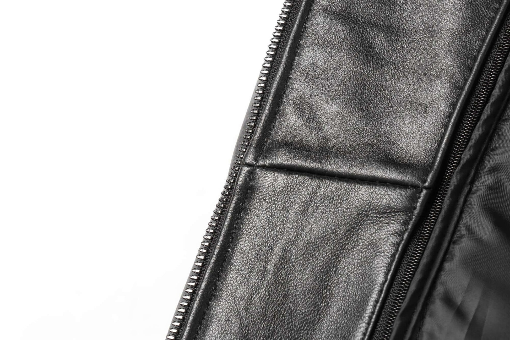 REED Men's New Zealand Lambskin Leather Jacket - Imported - The Chaotic Grind Store