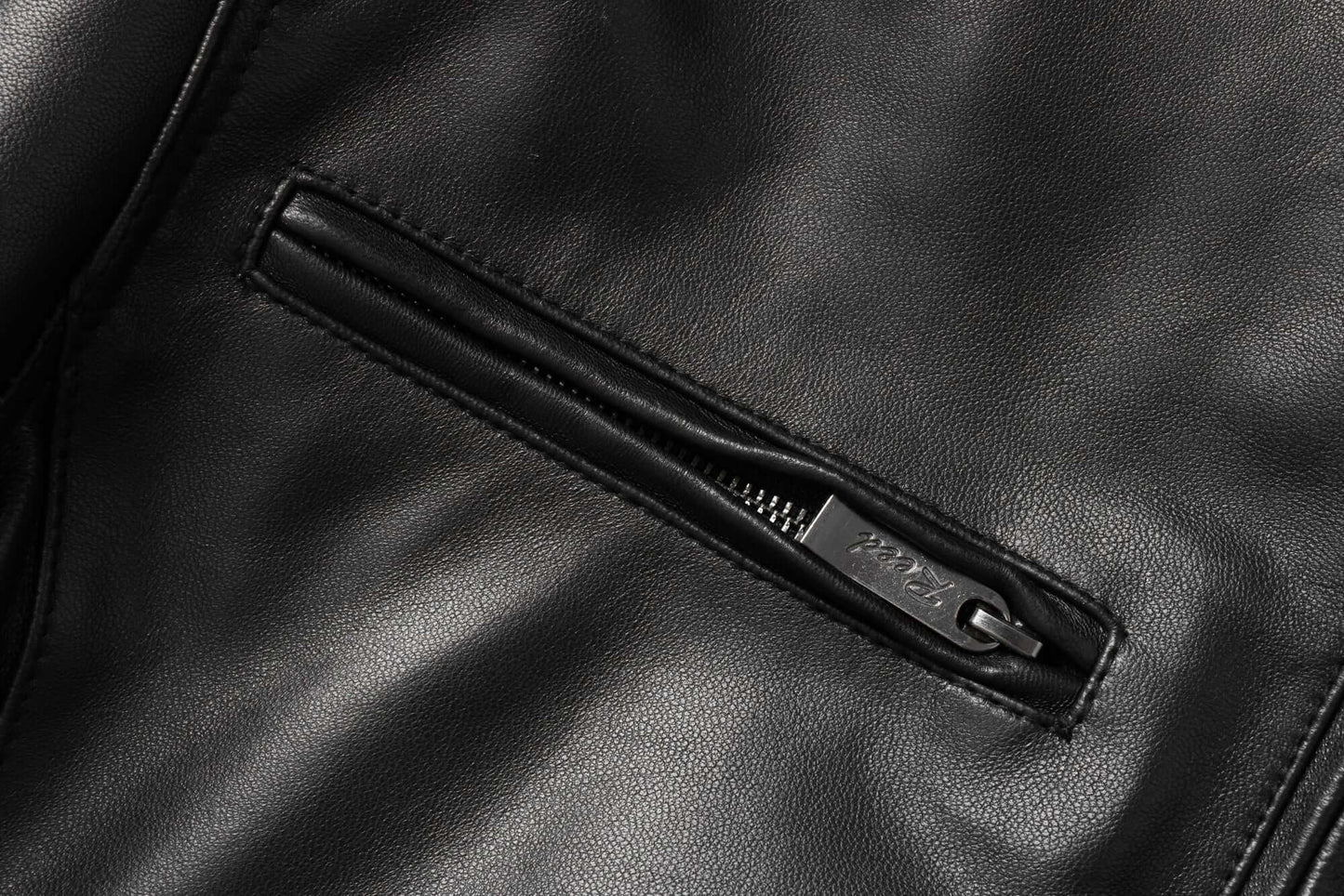 REED EST. 1950 Men's Jacket Genuine Lambskin Leather Stand UP Collar Winners Coat - Imported