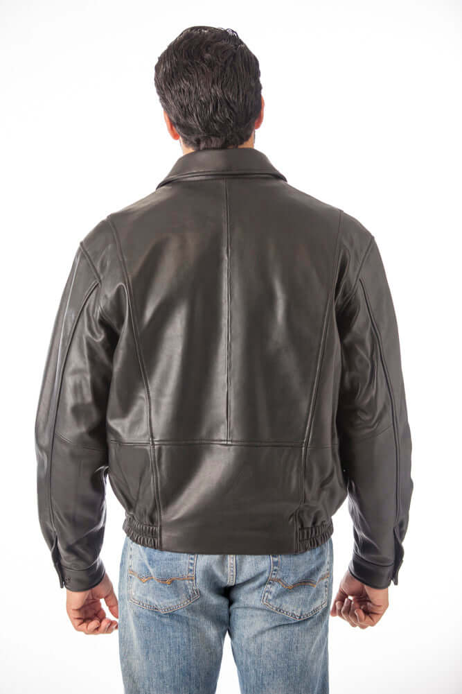 REED Men's New Zealand Lambskin Leather Jacket - Imported - The Chaotic Grind Store