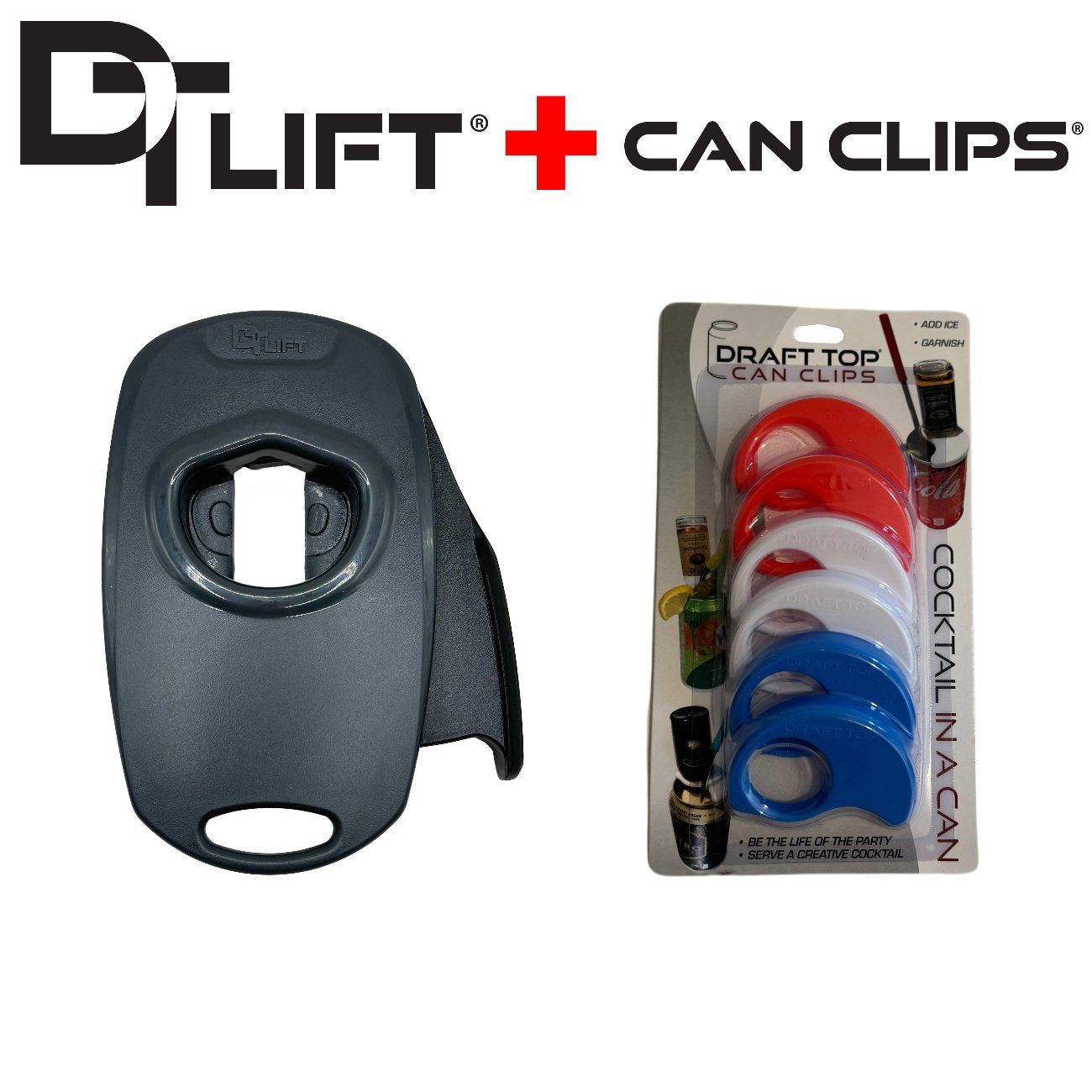 Draft Top® Lift Universal  + Can Clip 6 Pack New & Improved