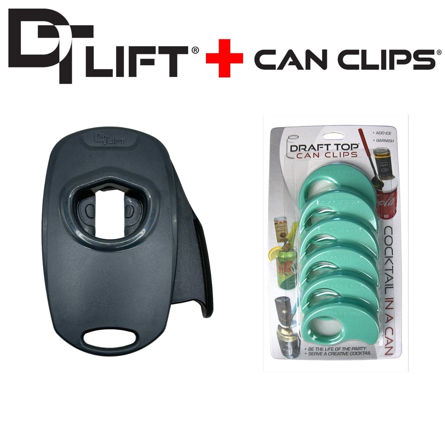 Draft Top® Lift Universal  + Can Clip 6 Pack New & Improved