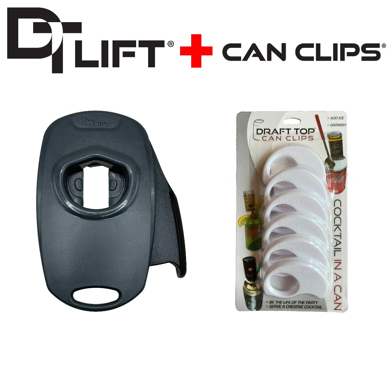 Draft Top® Lift Universal  + Can Clip 6 Pack New & Improved