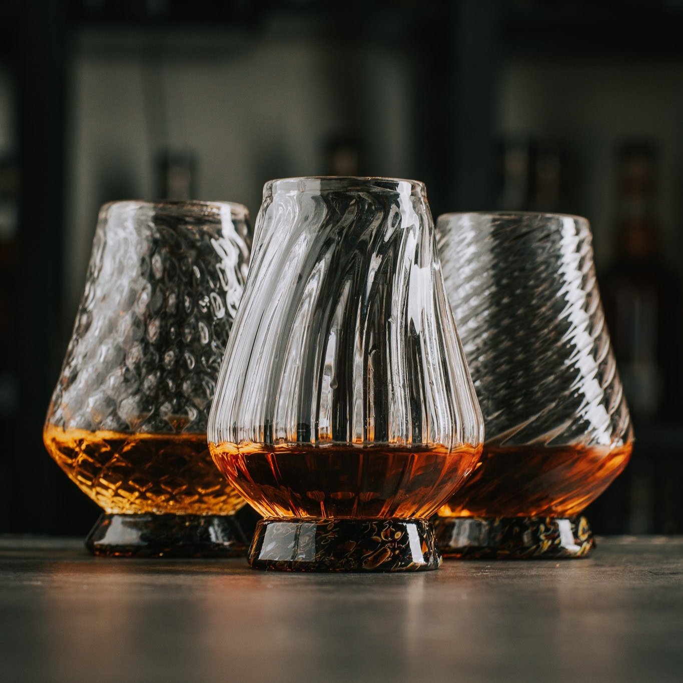 Artisan Neat Pour Glass | Handblown Lead-free Crystal | Made in USA